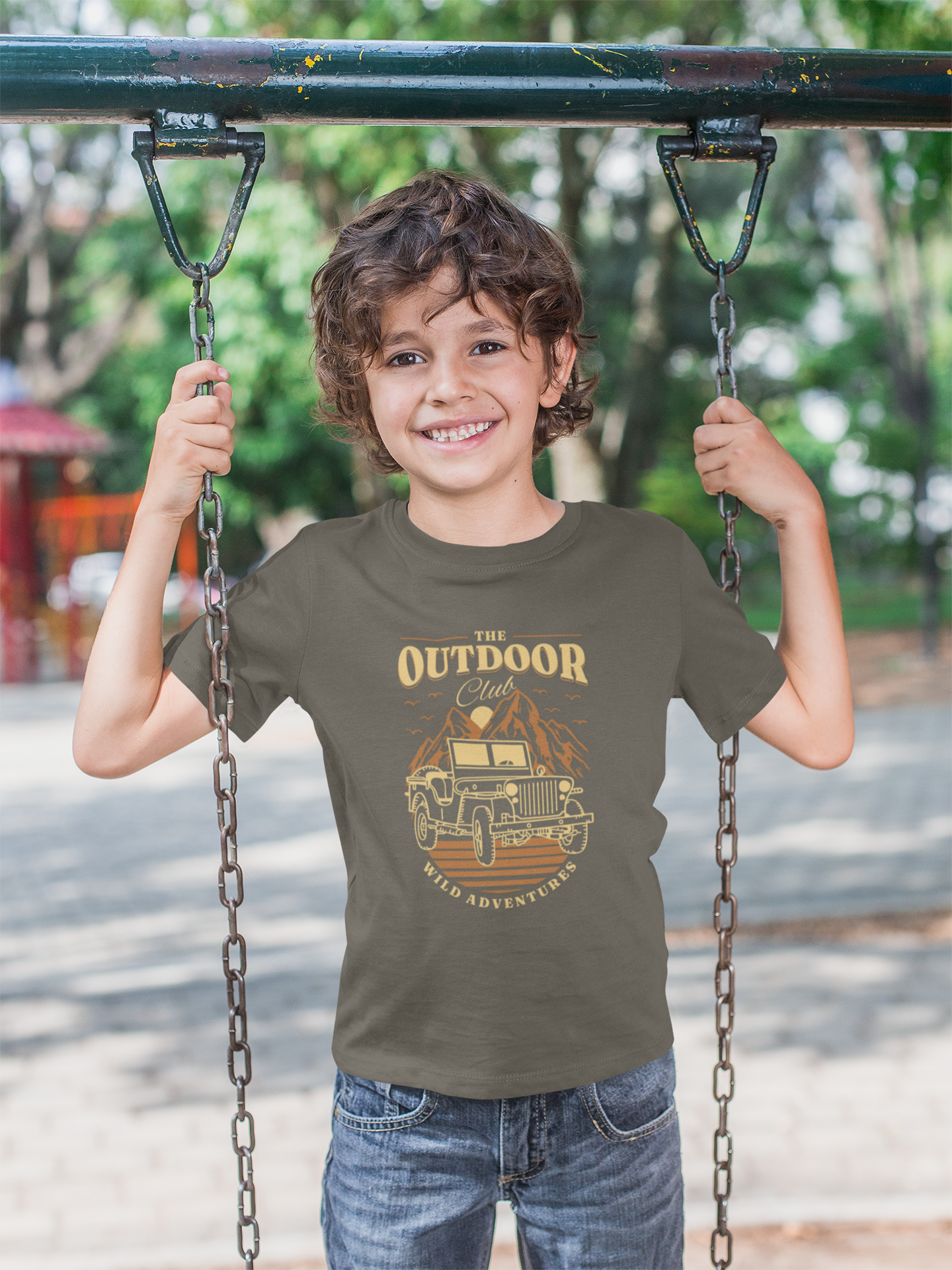 Outdoor Club Tee, Adventure T-Shirt, Nature Lover Clothing, Hiking Shirt, Wilderness Apparel