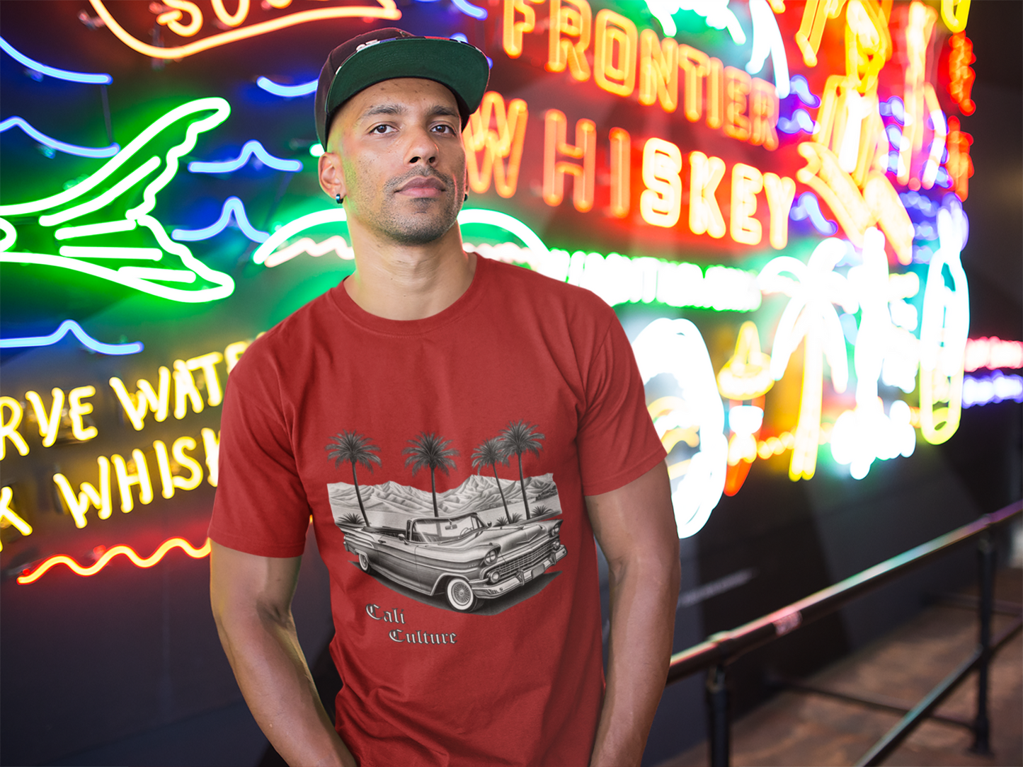 Cali Culture Vintage Tee, Cool Vintage Car Shirt, Summer Vibes T-Shirt, Lowrider love tee, Retro California Palm Shirt