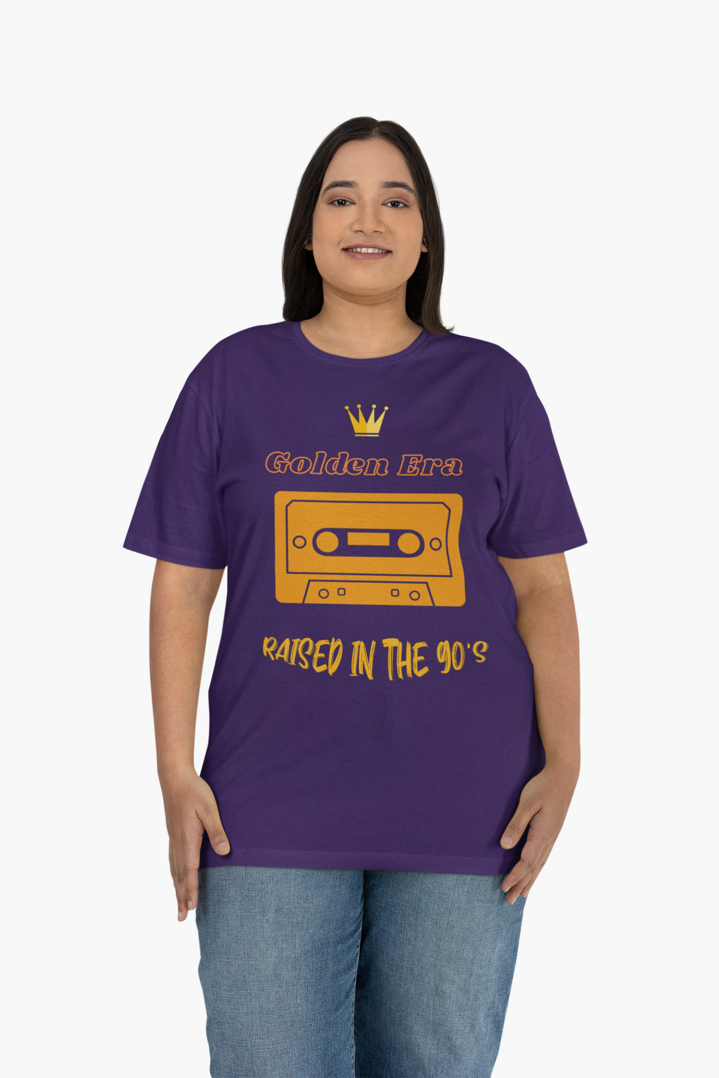 Golden Era Raised in the 90's Unisex Tee, Vintage Music Lover Shirt, Nostalgic Retro Top, 90s Kid T-Shirt, Throwback Graphic Tee