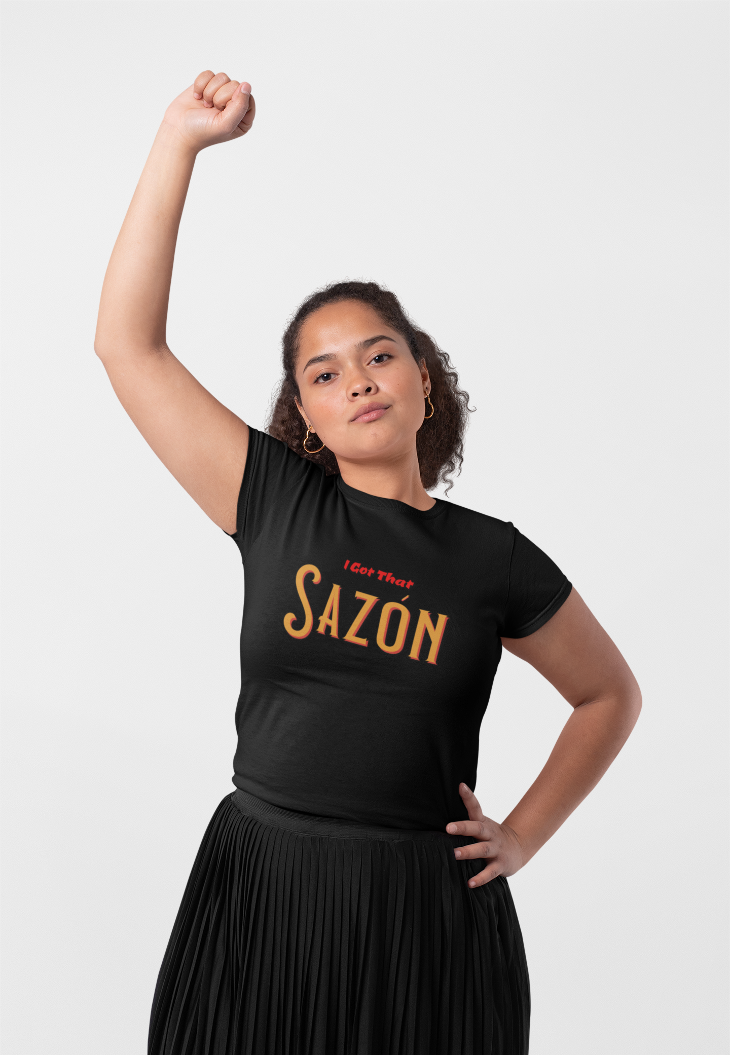 Sazon T-Shirt, Latin Foodie Tee, Seasoning Lover Gift, Kitchen Shirt, Cooking Apparel, Confidence And Swagger Tee