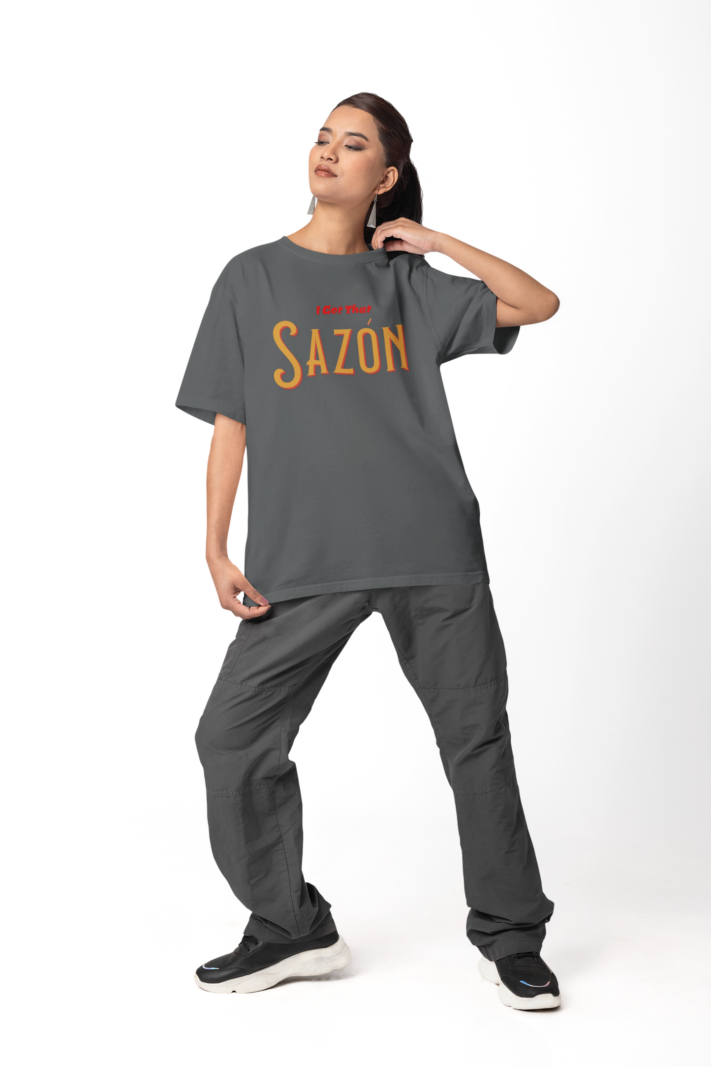 Sazon T-Shirt, Latin Foodie Tee, Seasoning Lover Gift, Kitchen Shirt, Cooking Apparel, Confidence And Swagger Tee