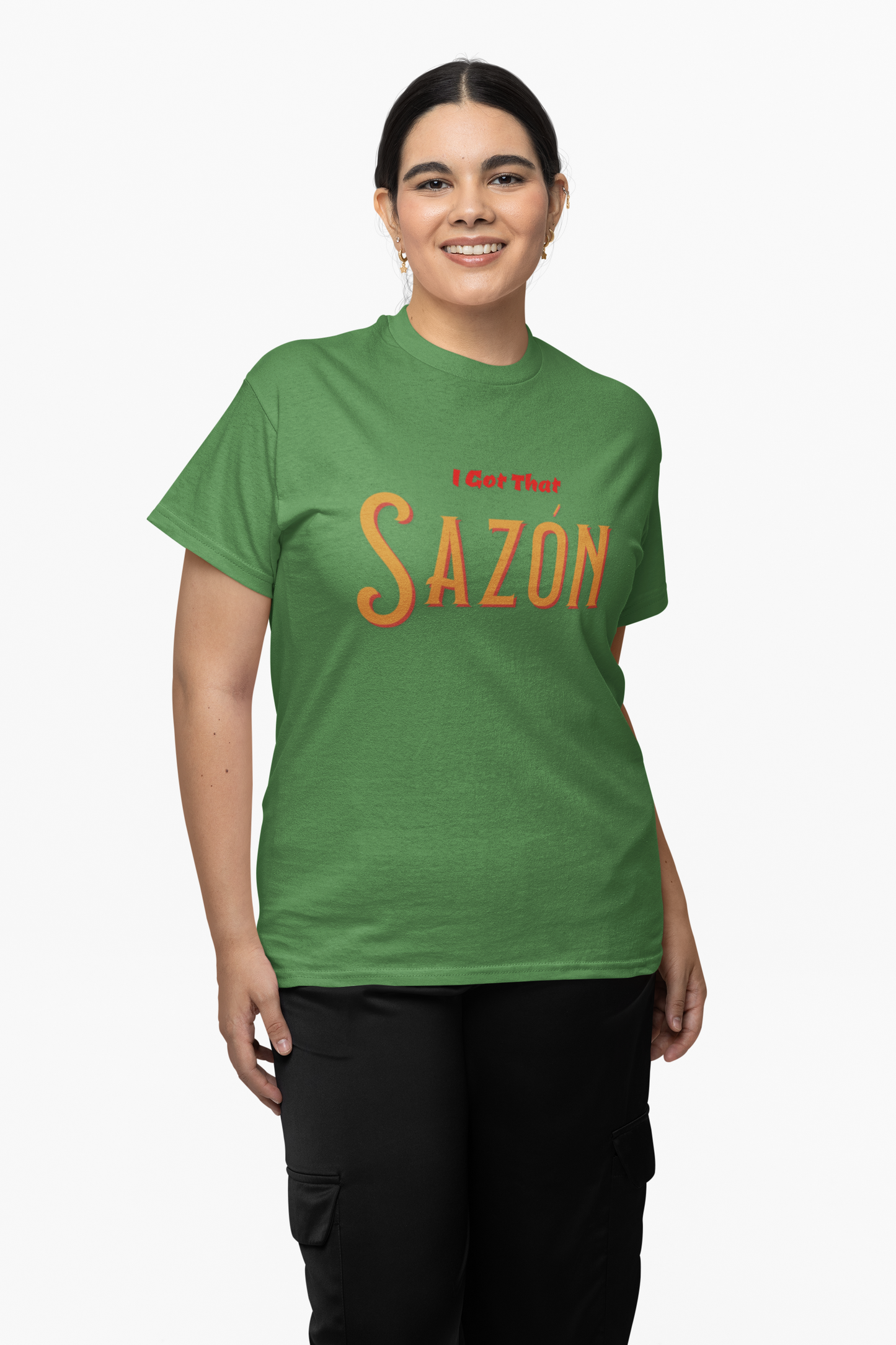 Sazon T-Shirt, Latin Foodie Tee, Seasoning Lover Gift, Kitchen Shirt, Cooking Apparel, Confidence And Swagger Tee