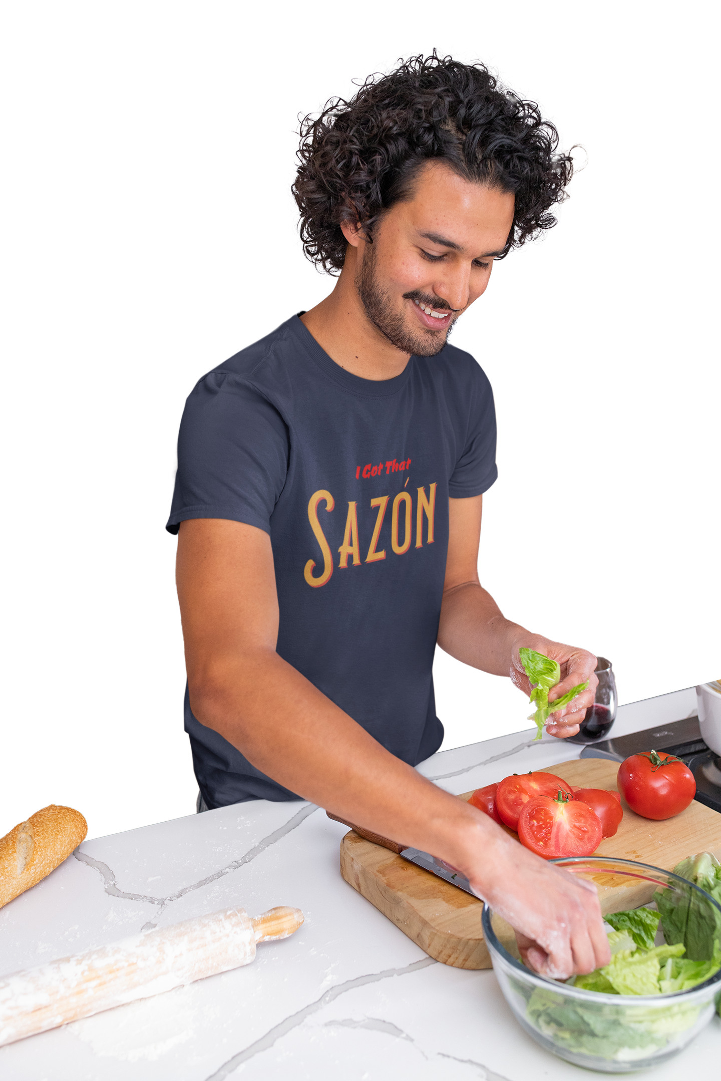 Sazon T-Shirt, Latin Foodie Tee, Seasoning Lover Gift, Kitchen Shirt, Cooking Apparel, Confidence And Swagger Tee