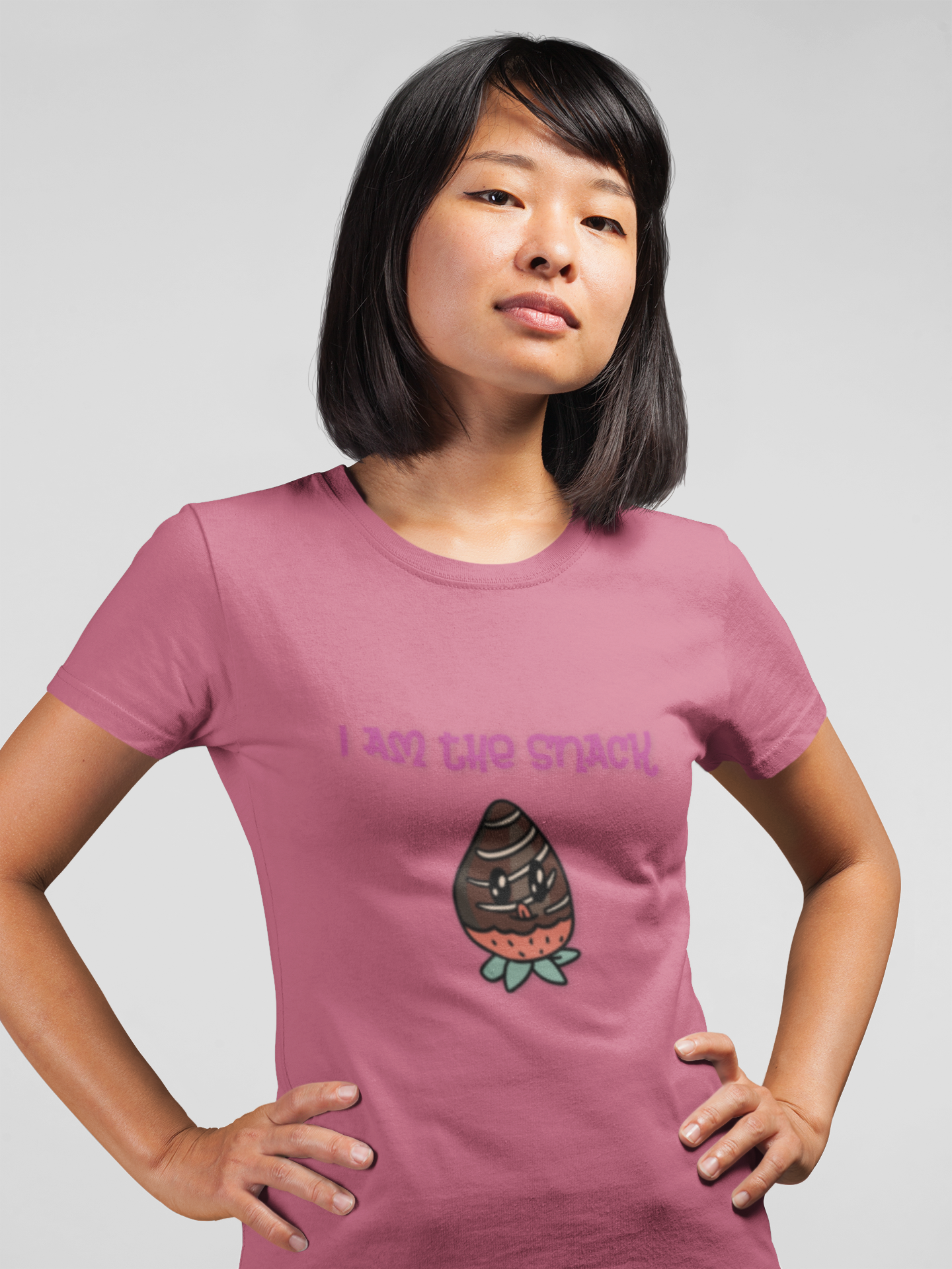 I am the Snack' Shirt, Funny Foodie Gift, Graphic Tee, Lightweight Shirt, Sarcastic Tee, Confidence boosting apparel, Flirty T-Shirt