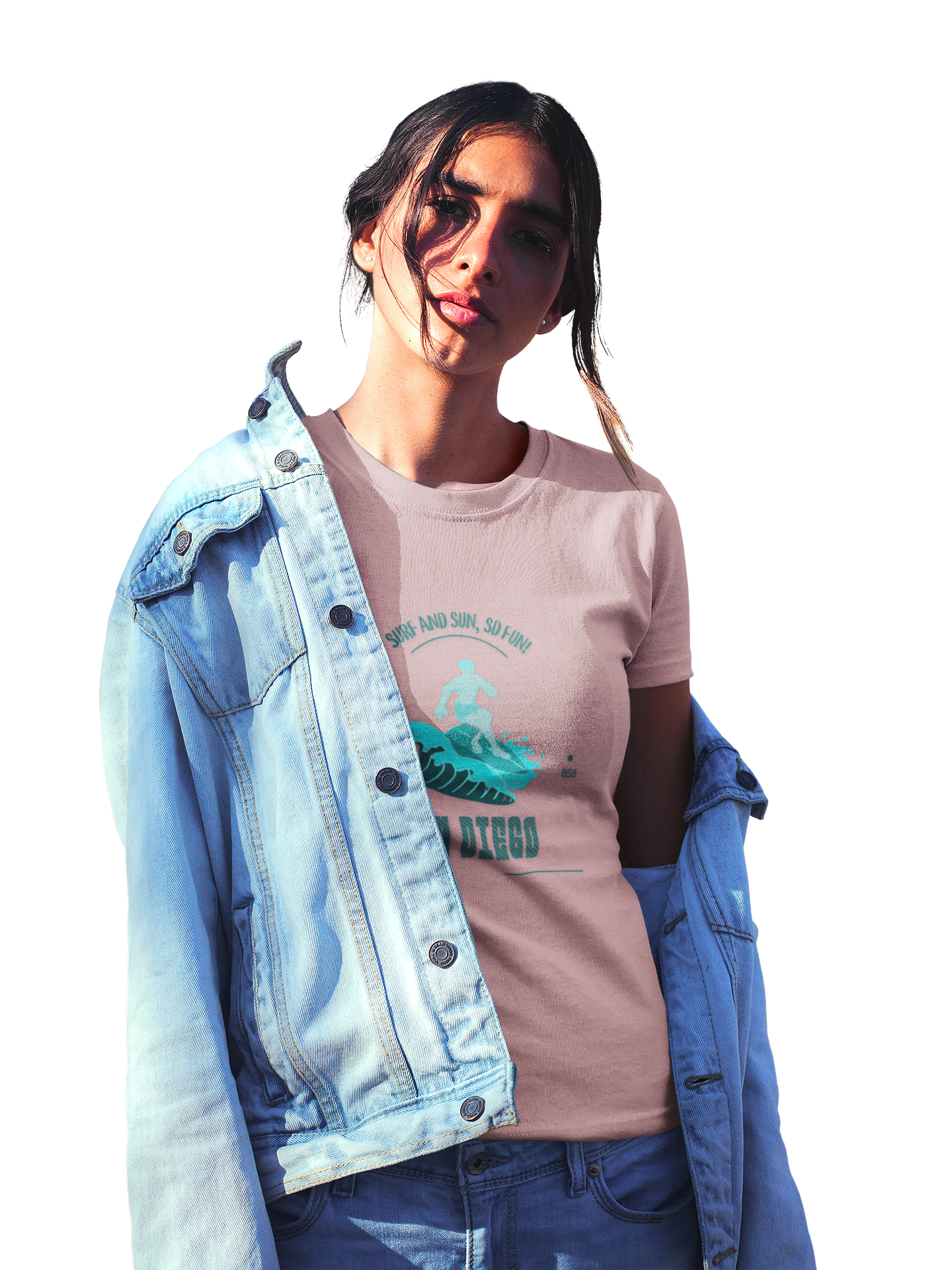 Surf and Sun, SD Fun Unisex Tee - Beach Lover Gift, California Surf Shirt, 619 Shore T-Shirt, Ocean Vibes Top, Surfing Apparel