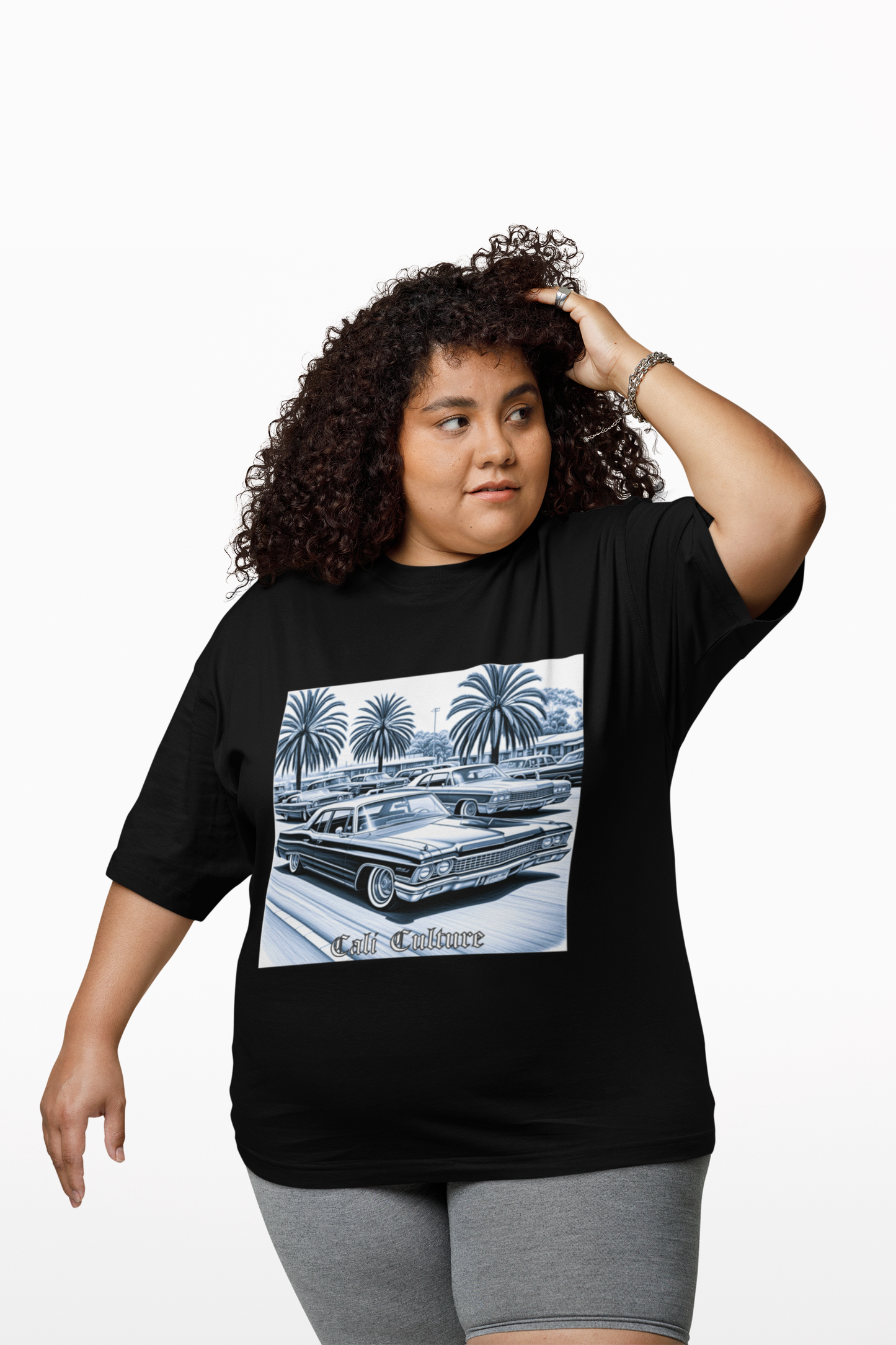 California Lowrider T-Shirt, West Coast Style Shirt, Urban Streetwear Tee, Vintage Car Lover Gift, Chicano Art Clothing, Retro Car Lover