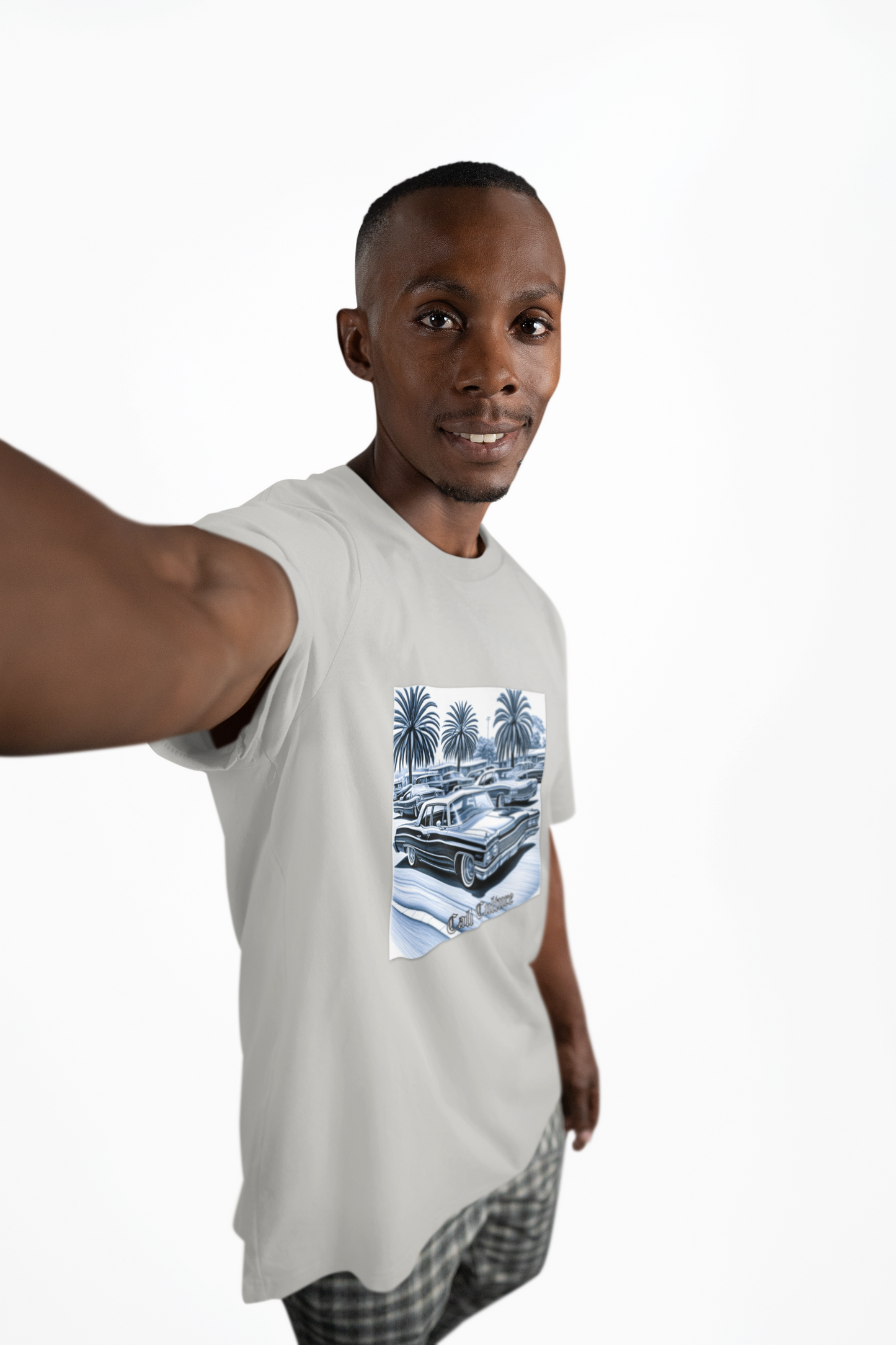 California Lowrider T-Shirt, West Coast Style Shirt, Urban Streetwear Tee, Vintage Car Lover Gift, Chicano Art Clothing, Retro Car Lover