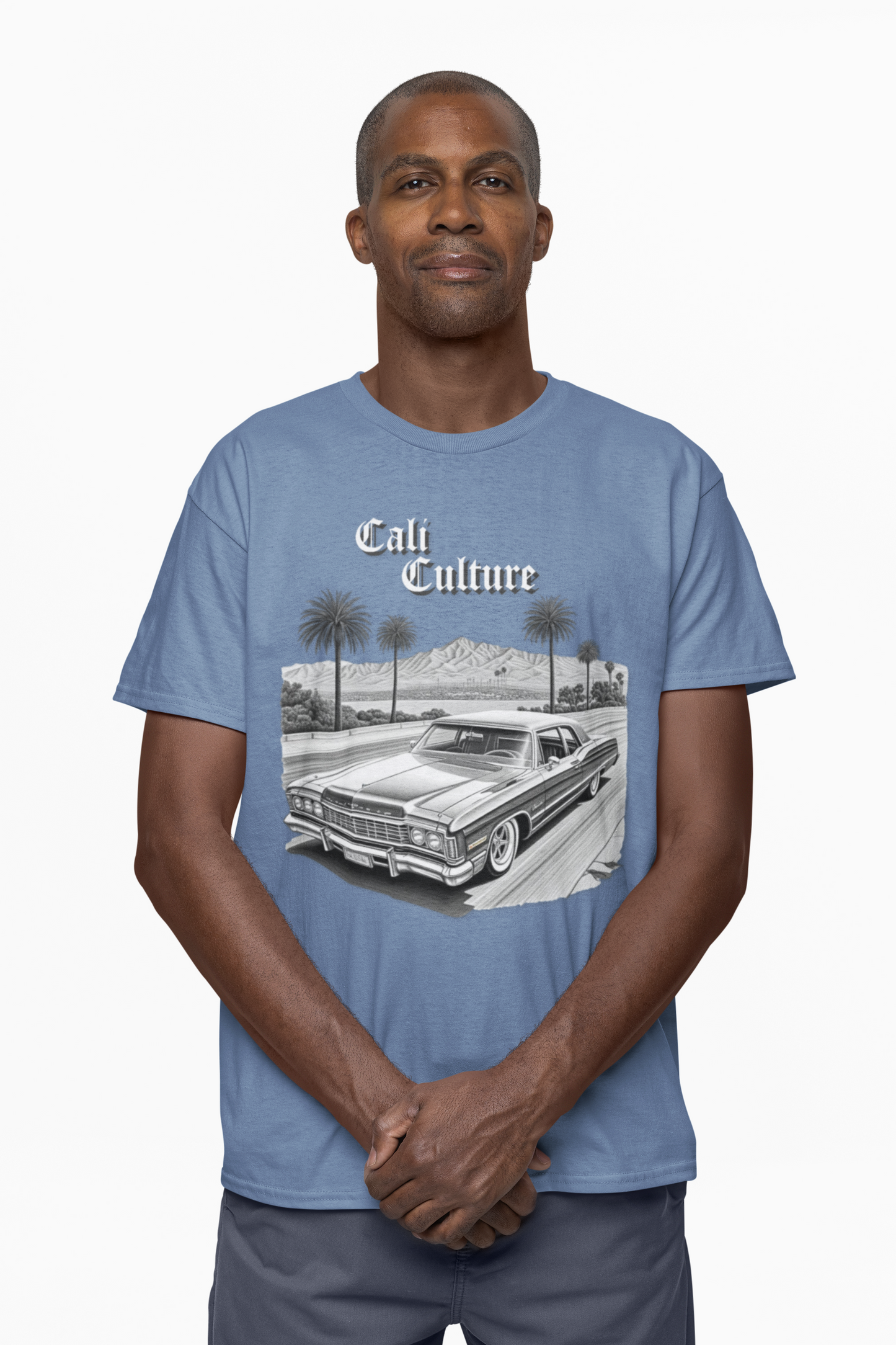 California Lowrider Love T-Shirt, Chic Cali Car Enthusiast Tee, Vintage Car Culture Shirt, Retro Vehicle Lovers Top, West Coast Street Style