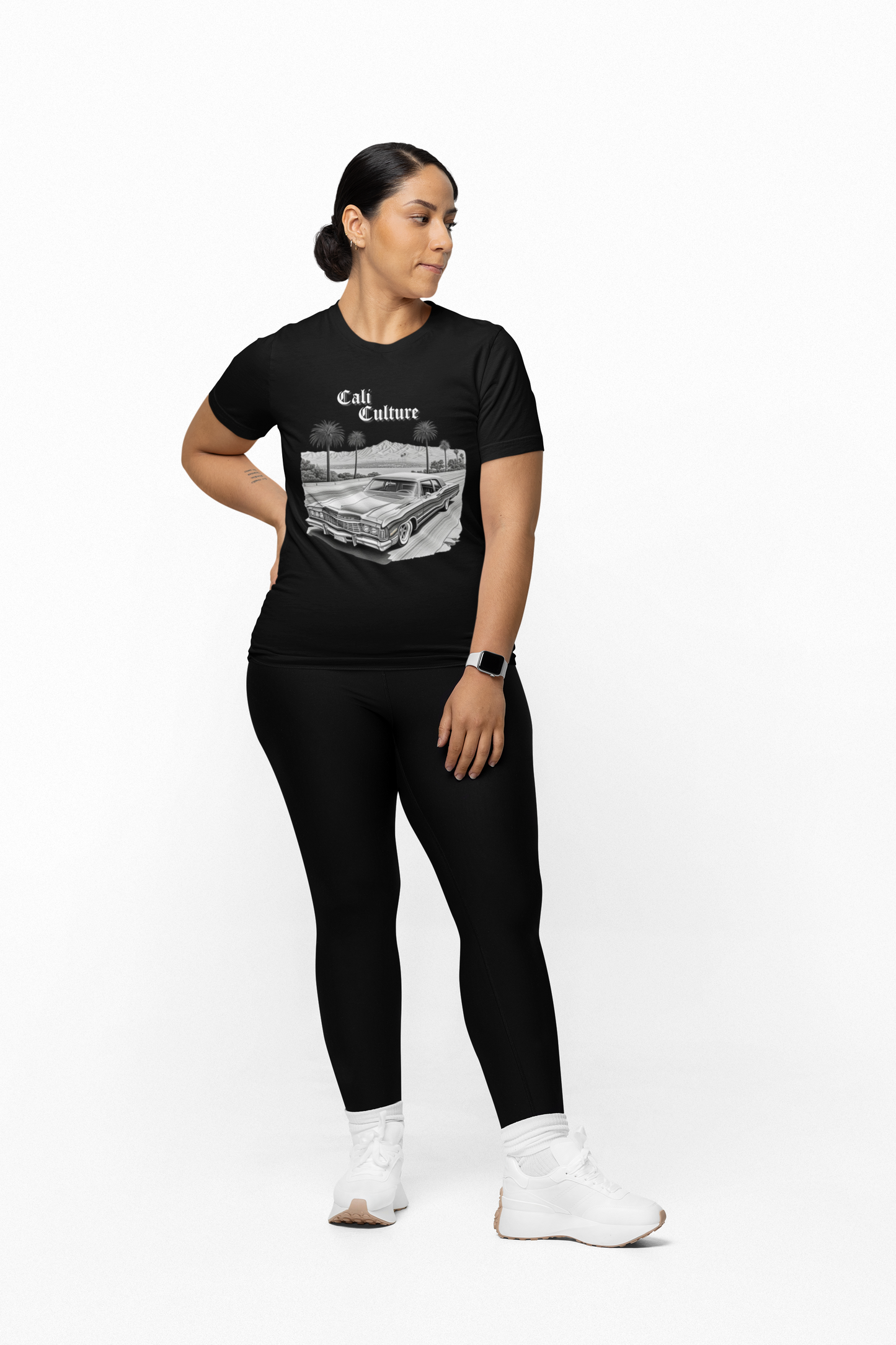 California Lowrider Love T-Shirt, Chic Cali Car Enthusiast Tee, Vintage Car Culture Shirt, Retro Vehicle Lovers Top, West Coast Street Style