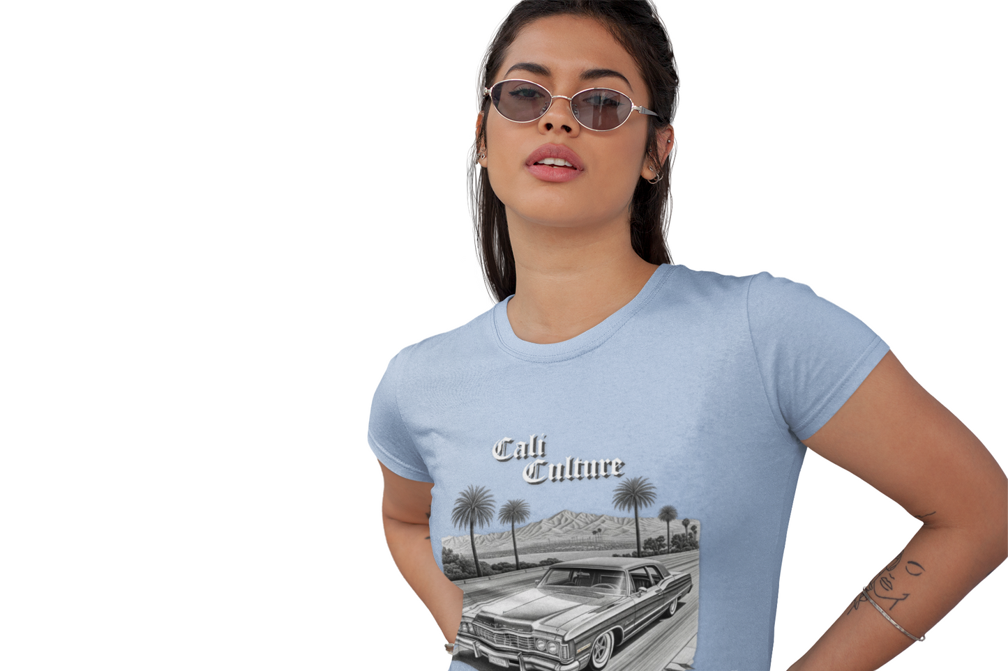California Lowrider Love T-Shirt, Chic Cali Car Enthusiast Tee, Vintage Car Culture Shirt, Retro Vehicle Lovers Top, West Coast Street Style