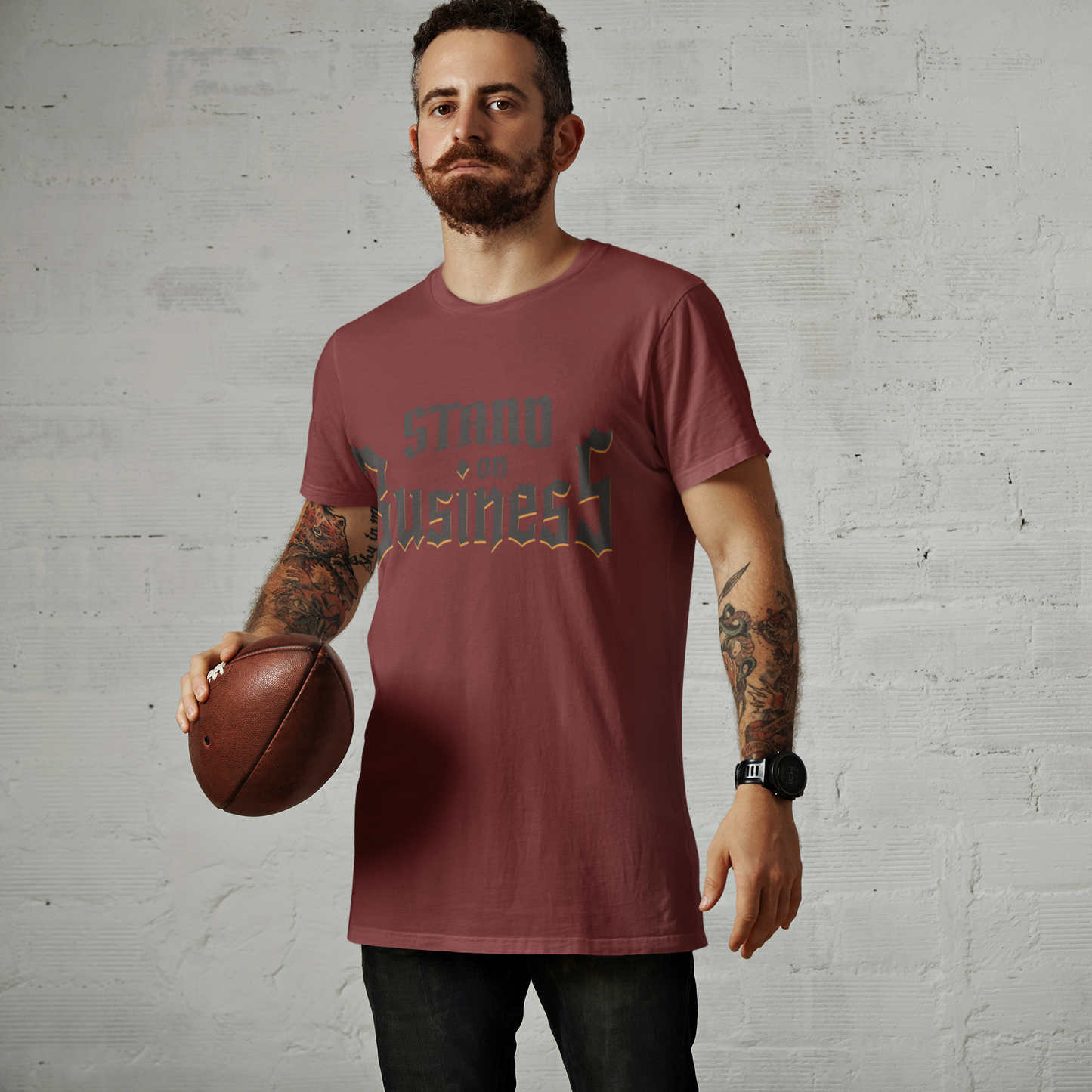 Stand on Business, Urban Vibes Unisex Tee, Stand on Business hip hop Graphic Shirt, Casual Business Attire, Business Owner Gift
