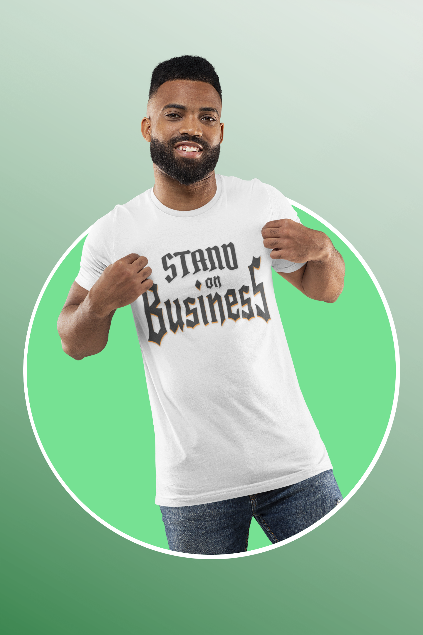 Stand on Business, Urban Vibes Unisex Tee, Stand on Business hip hop Graphic Shirt, Casual Business Attire, Business Owner Gift
