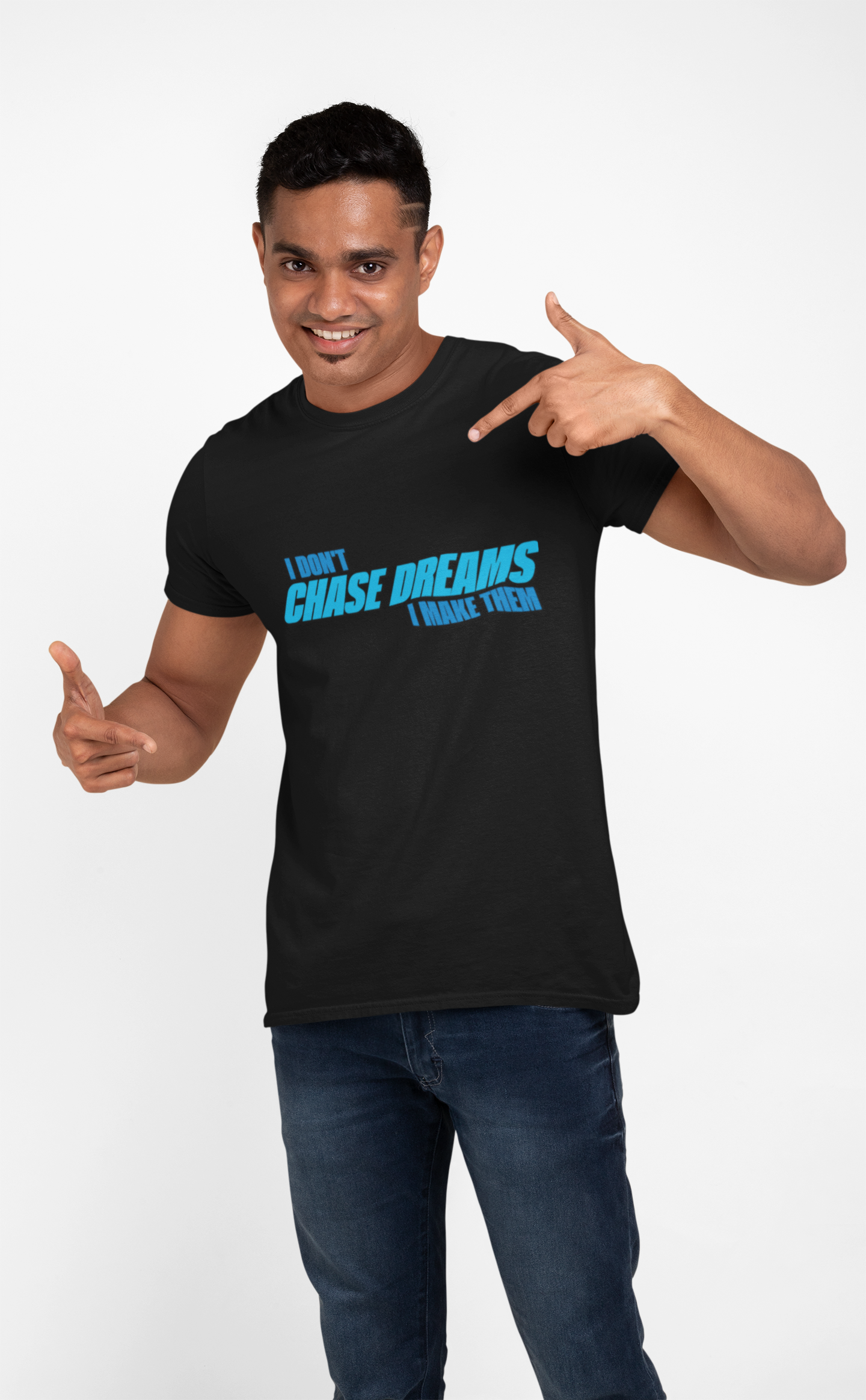 Motivational I Don't Chase Dreams, I Make Them T-Shirt, Architect of Destiny, Inspirational Tee, Empowerment Shirt, Positive Vibes Top