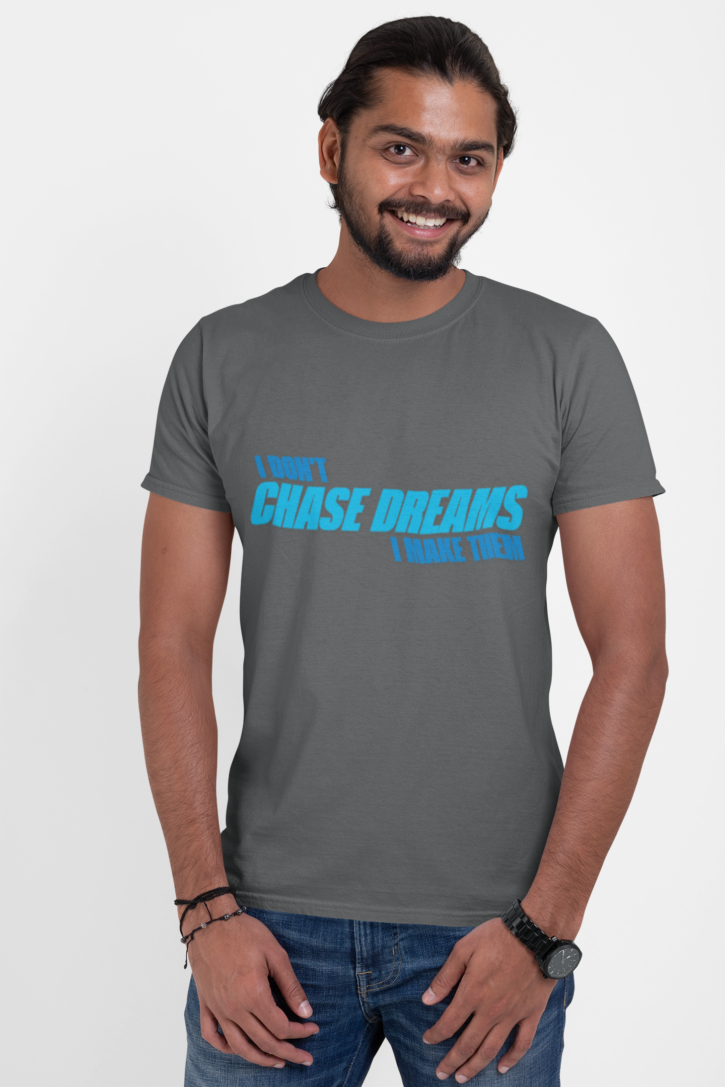Motivational I Don't Chase Dreams, I Make Them T-Shirt, Architect of Destiny, Inspirational Tee, Empowerment Shirt, Positive Vibes Top