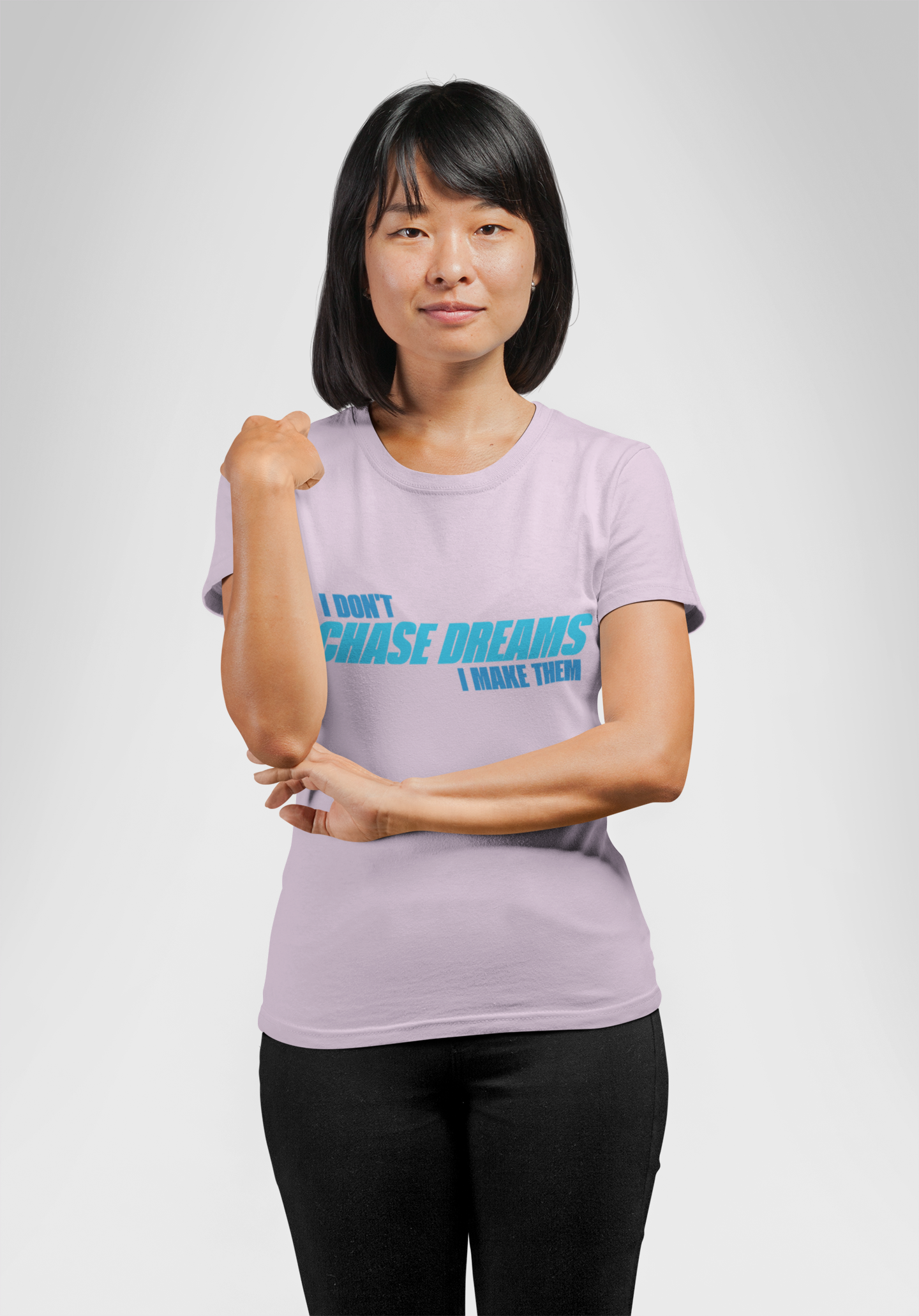 Motivational I Don't Chase Dreams, I Make Them T-Shirt, Architect of Destiny, Inspirational Tee, Empowerment Shirt, Positive Vibes Top