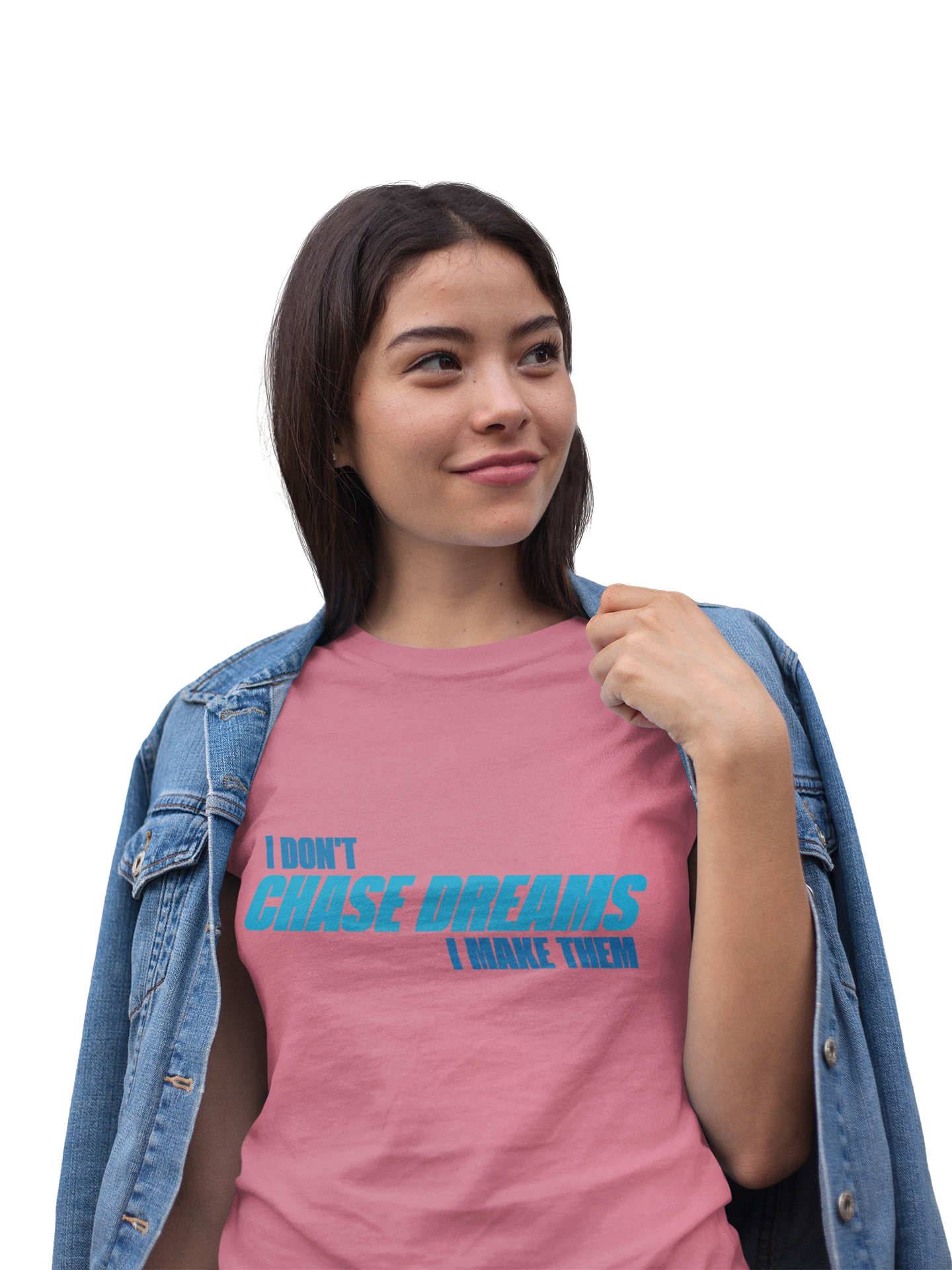 Motivational I Don't Chase Dreams, I Make Them T-Shirt, Architect of Destiny, Inspirational Tee, Empowerment Shirt, Positive Vibes Top