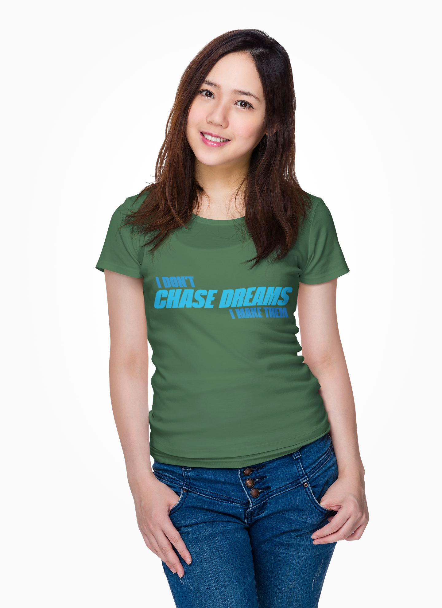 Motivational I Don't Chase Dreams, I Make Them T-Shirt, Architect of Destiny, Inspirational Tee, Empowerment Shirt, Positive Vibes Top