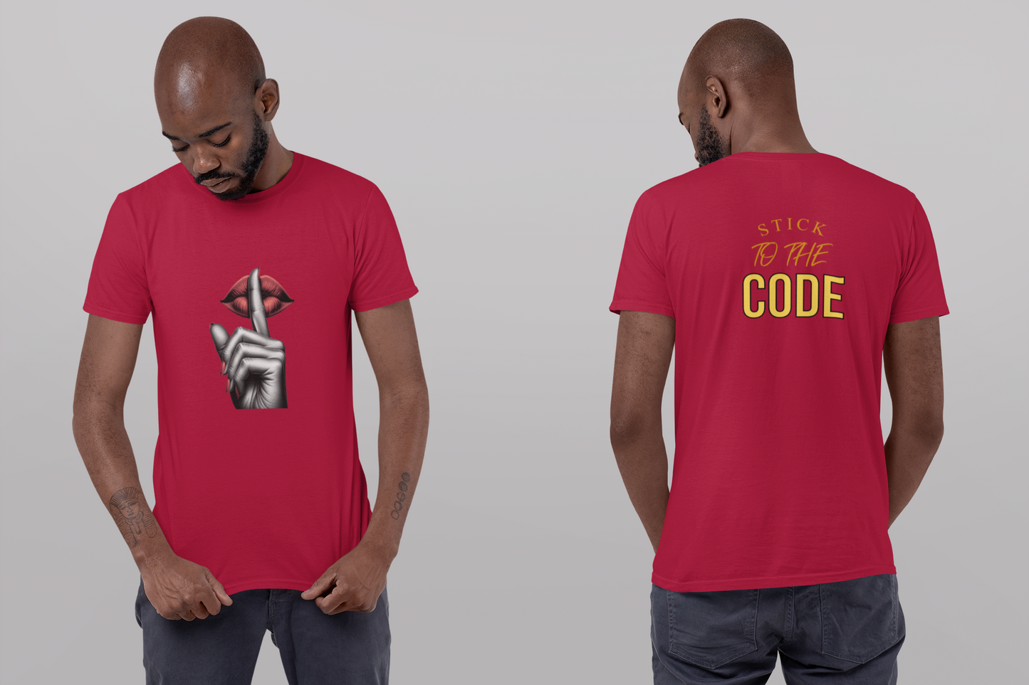 Code of Silence T-Shirt, Graphic Tee, Urban Streetwear Tee, Hip Hop Gear Shirt, Mafia Style