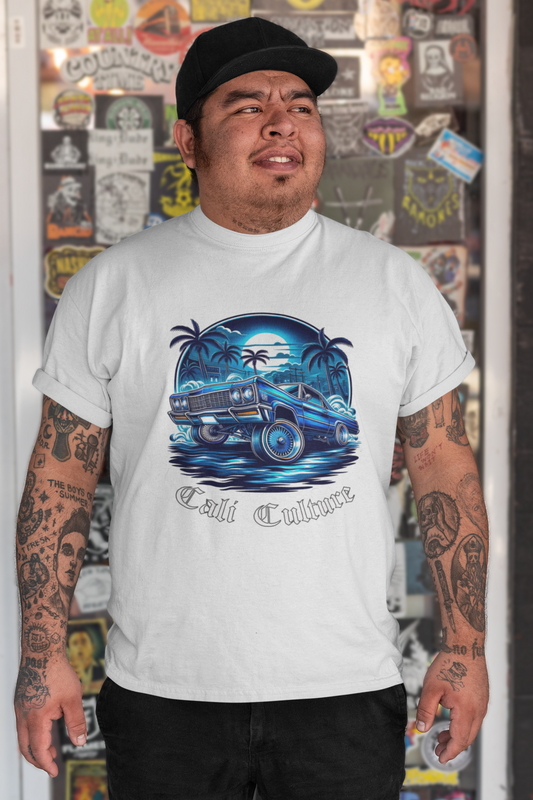 California Lowrider Culture T-Shirt, Vintage Tee, Chic Streetwear, Urban Fashion Top, Retro Graphic Shirt