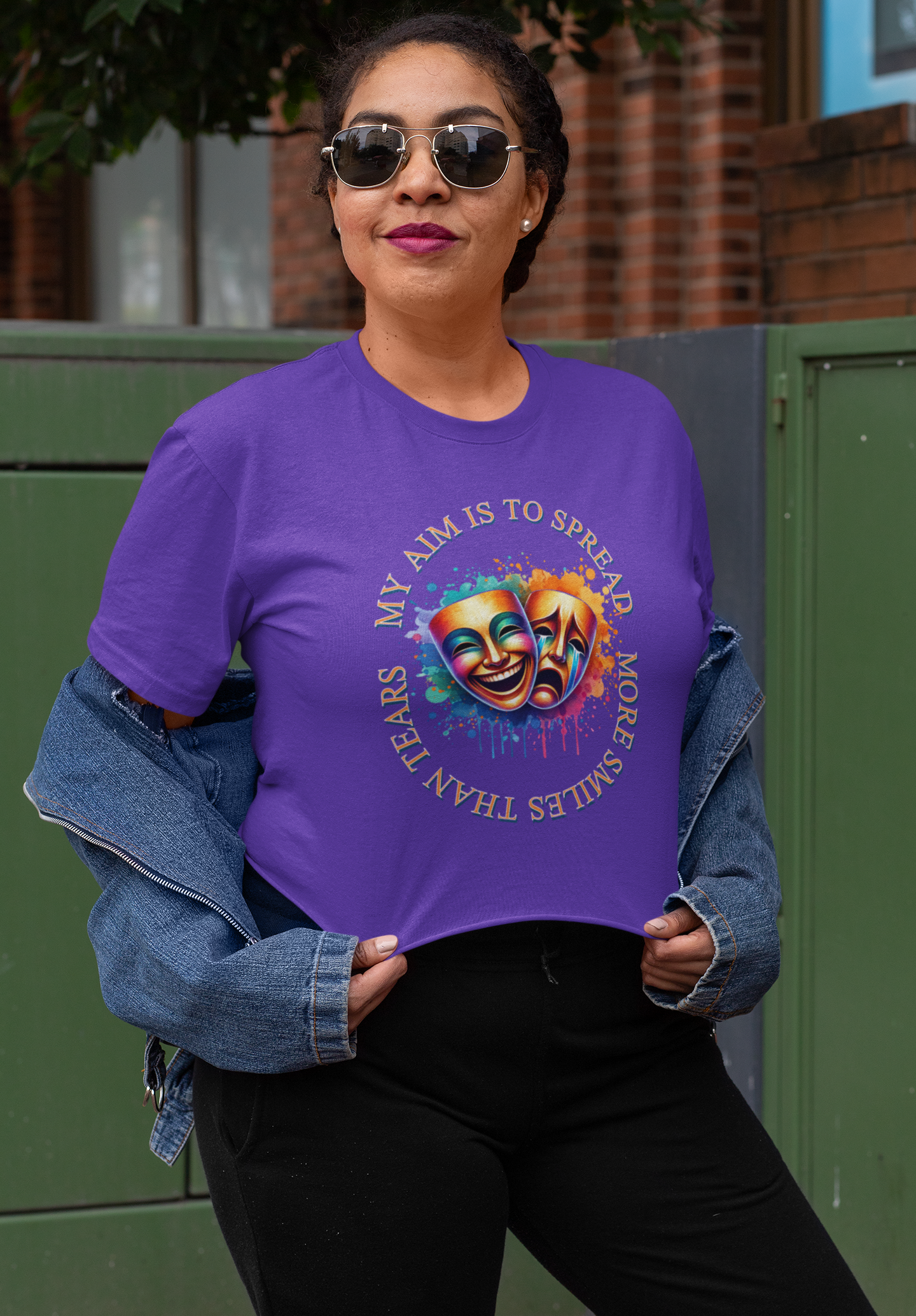 Smile Spreader T-Shirt, Happy Vibes Tee, Positive Energy Shirt, Unisex Graphic Tee, Inspirational Quote Top, Laugh Now, Cry Later