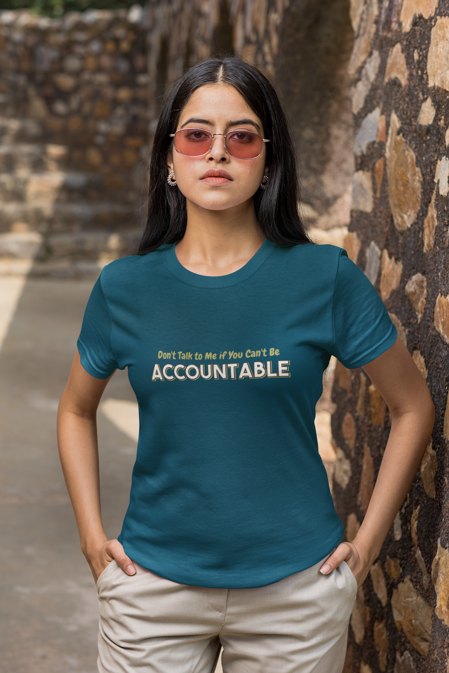 Don't Talk to Me if You Can't be Accountable shirt Tee, Responsibility Shirt, Unisex Short Sleeve Tee, Men's Women's Graphic T-Shirt