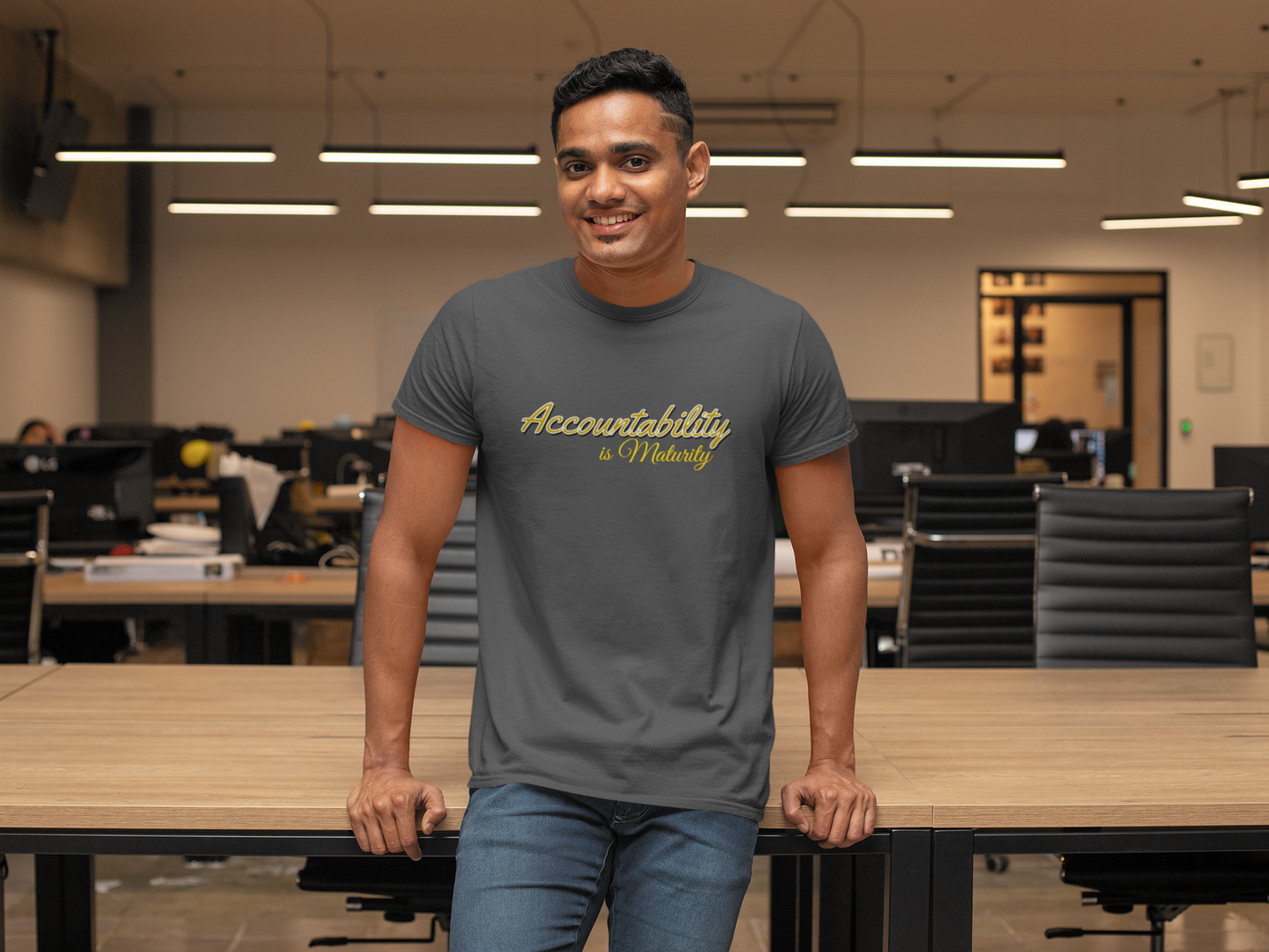 Unisex Tee Accountability is Maturity Personal Growth Shirt