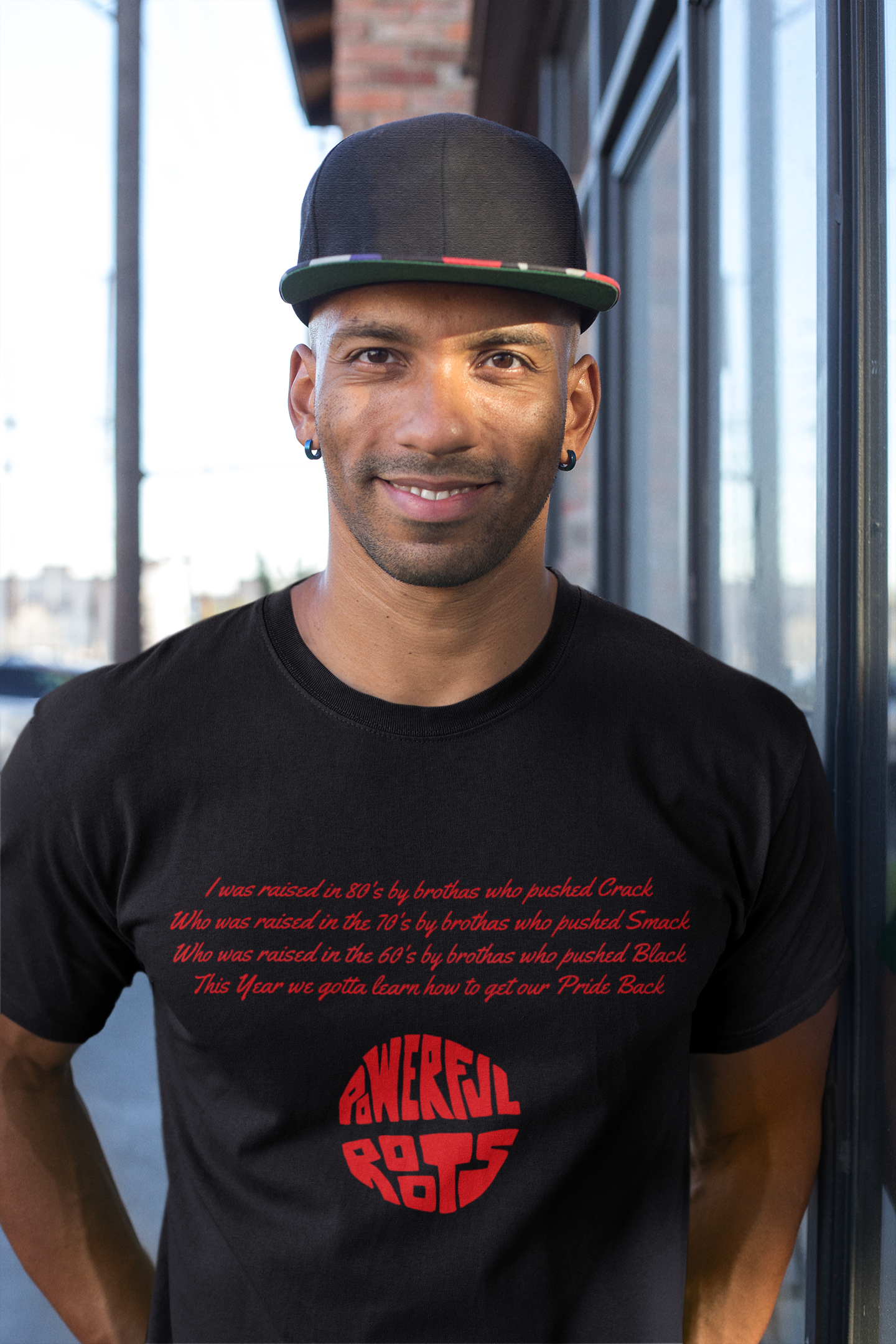 Powerful Roots Unisex Tee | Comfortable Casual Wear, Gift for Friends, Motivational Shirt, Summer Style, Festival Outfit, African American Pride
