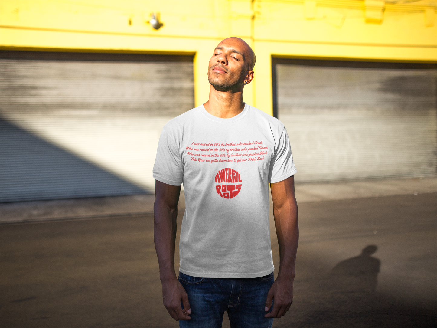 Powerful Roots Unisex Tee | Comfortable Casual Wear, Gift for Friends, Motivational Shirt, Summer Style, Festival Outfit, African American Pride