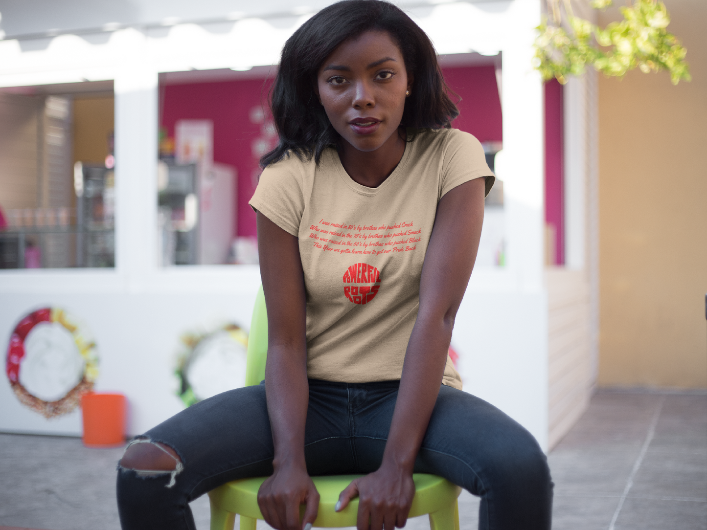 Powerful Roots Unisex Tee | Comfortable Casual Wear, Gift for Friends, Motivational Shirt, Summer Style, Festival Outfit, African American Pride