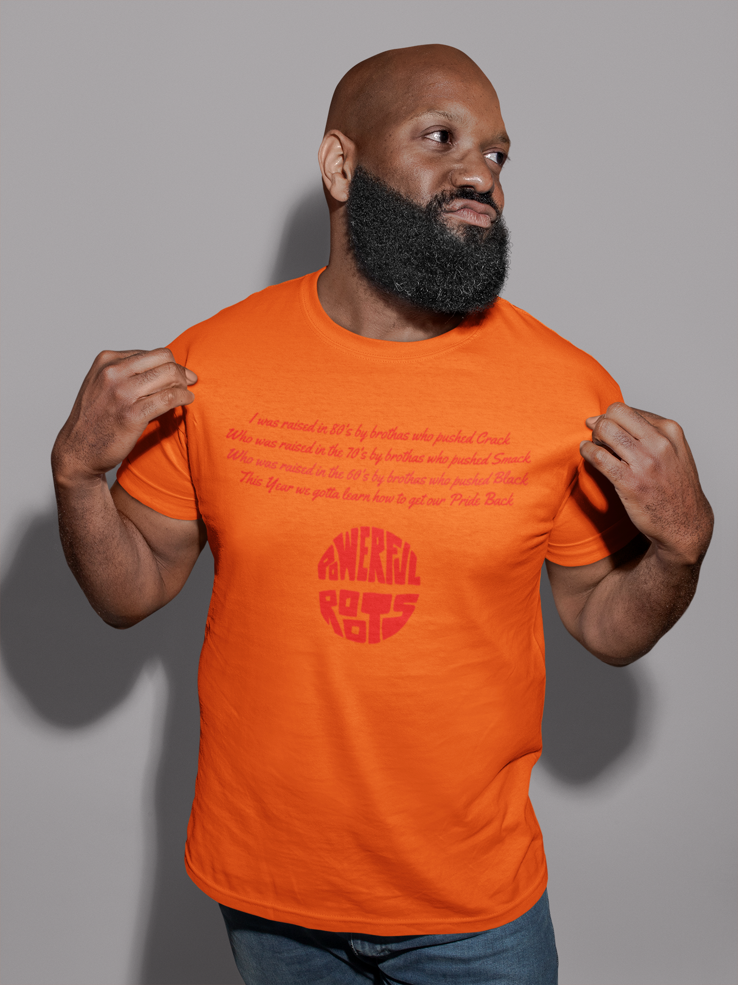 Powerful Roots Unisex Tee | Comfortable Casual Wear, Gift for Friends, Motivational Shirt, Summer Style, Festival Outfit, African American Pride