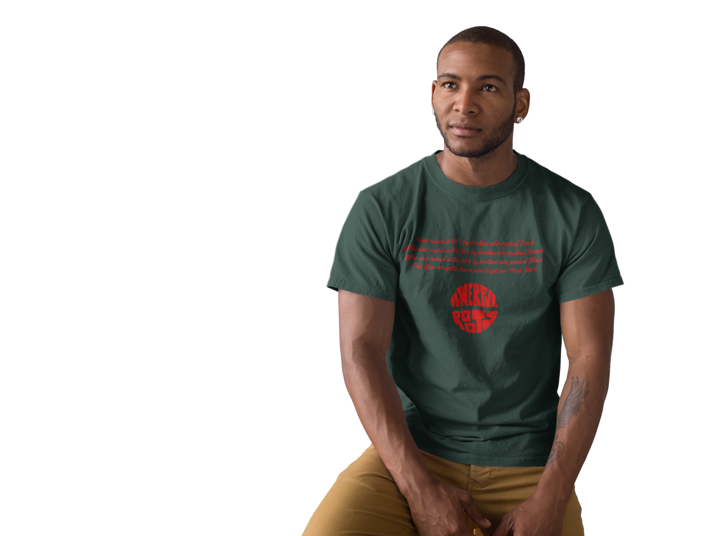 Powerful Roots Unisex Tee | Comfortable Casual Wear, Gift for Friends, Motivational Shirt, Summer Style, Festival Outfit, African American Pride