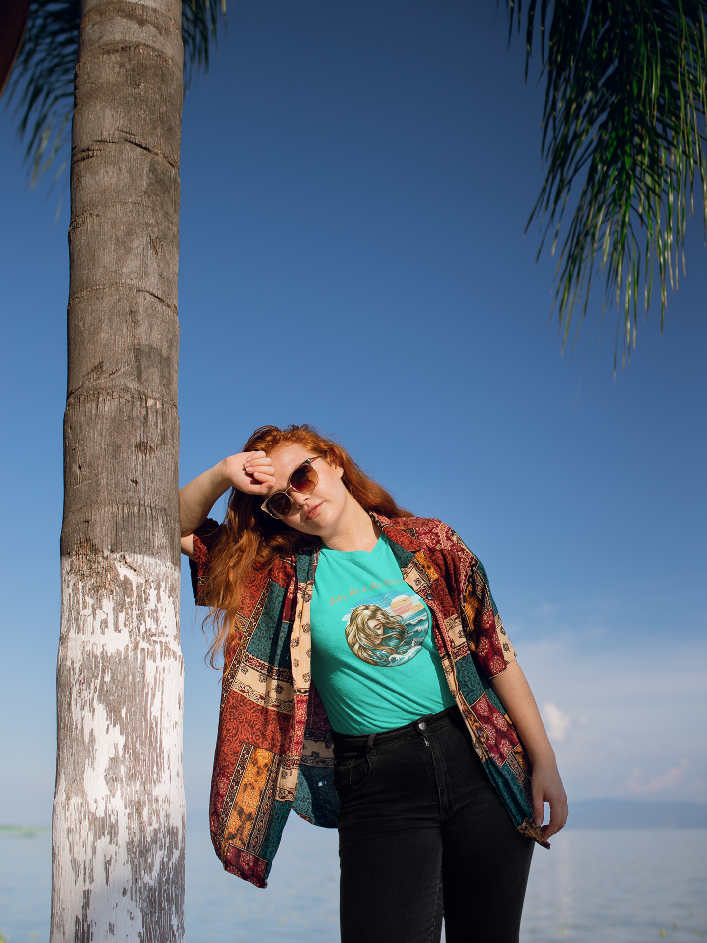 Salty Air & Sun Kissed Hair, San Diego - Unisex Tee, California Beach Lover Gift, Coastal Vibes Shirt, West Coast Travel Top, SoCal Vacation
