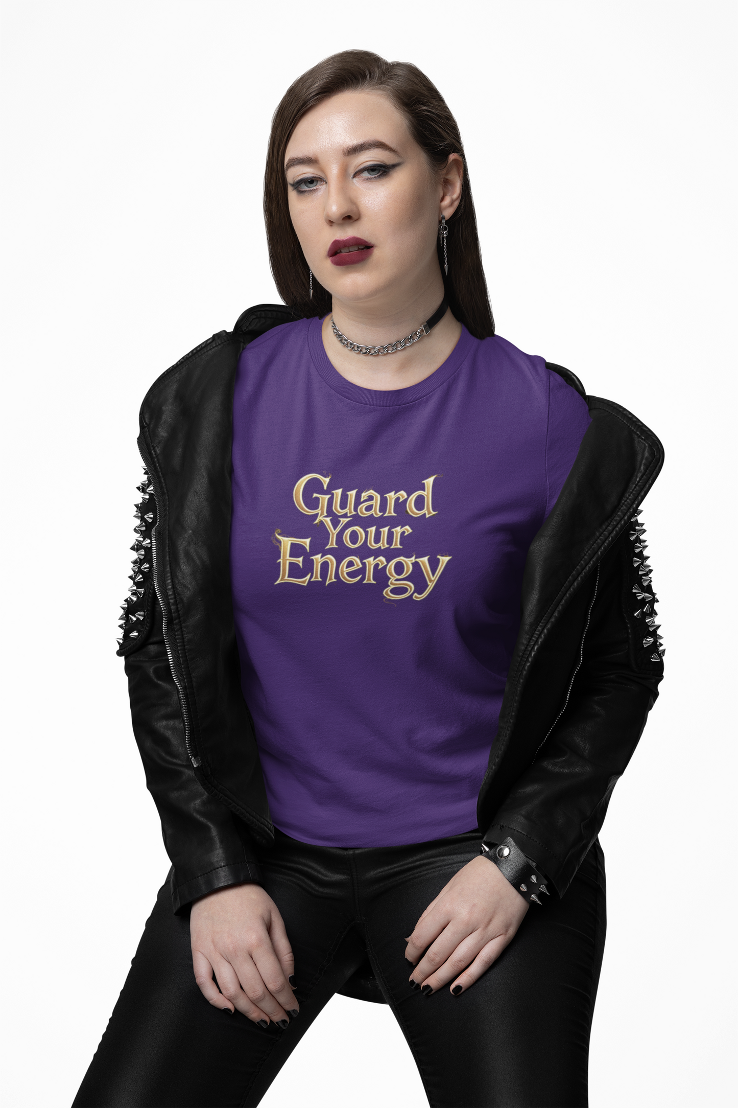 Guard Your Energy Unisex Tee - Positive Vibes Shirt, Casual Wear, Self-Care Gift, Inspirational Clothes, Everyday Comfort Tee