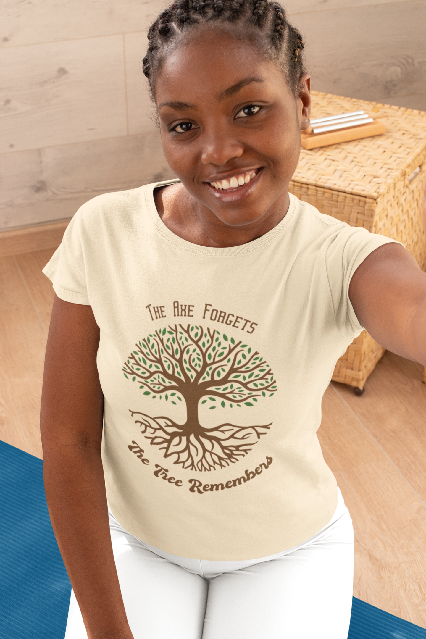 The Axe Forgets - The Tree Remembers, Black History Month Unisex Tee - African American Pride Shirt