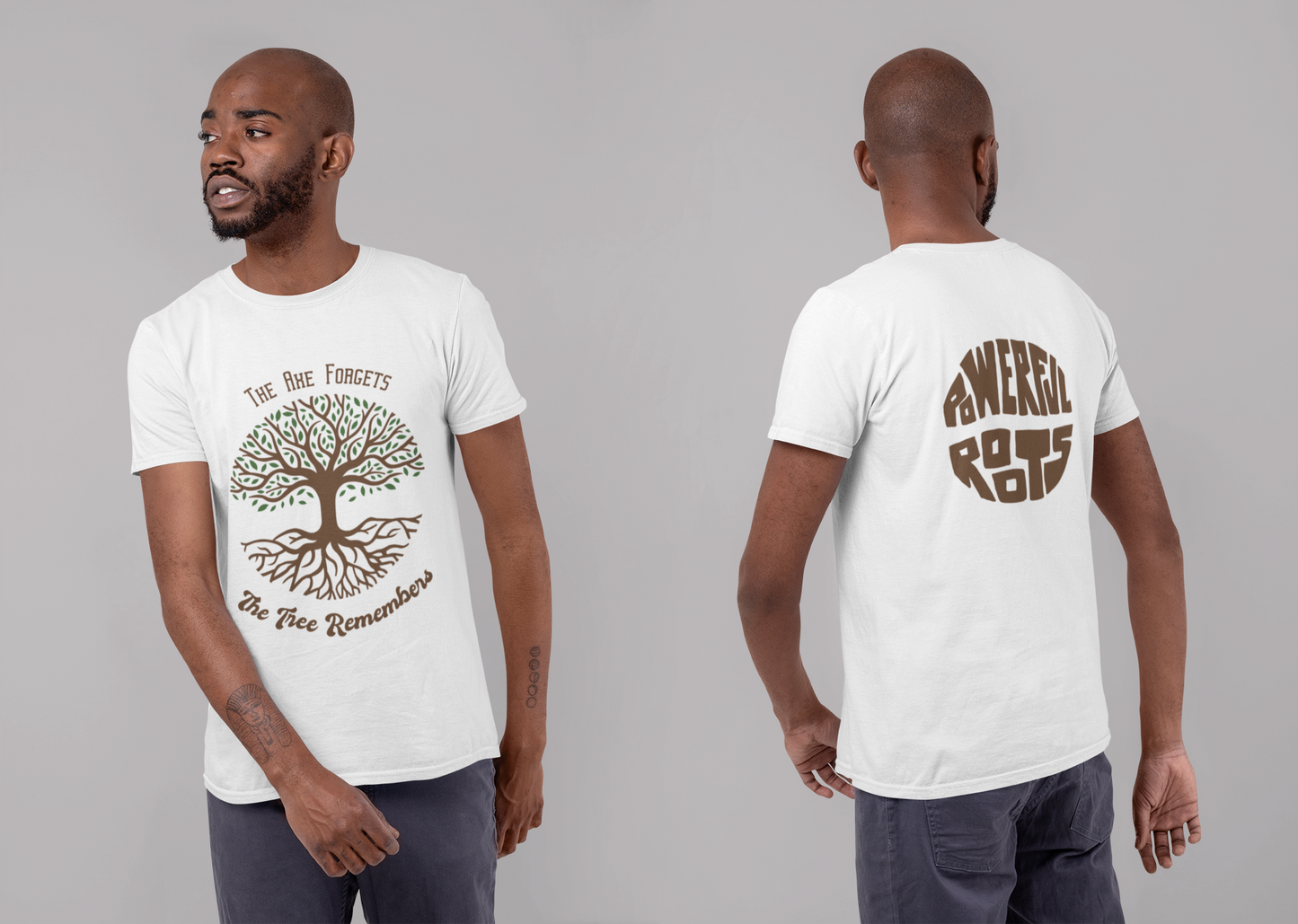The Axe Forgets - The Tree Remembers, Black History Month Unisex Tee - African American Pride Shirt