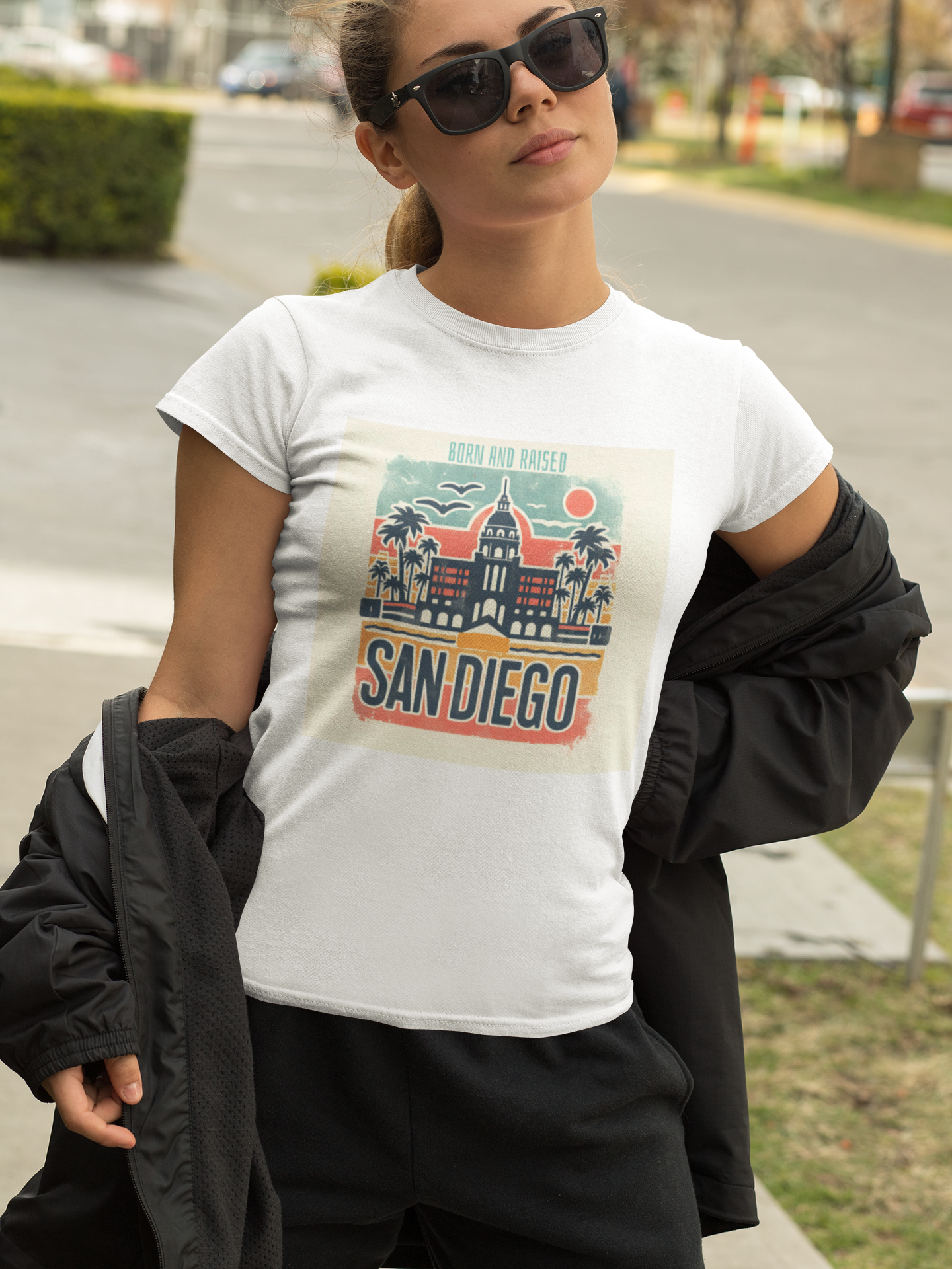 San Diego Native Unisex Tee, Born and Raised California Shirt, Short Sleeve T-Shirt, Souvenir Gift, Beach Lover Top