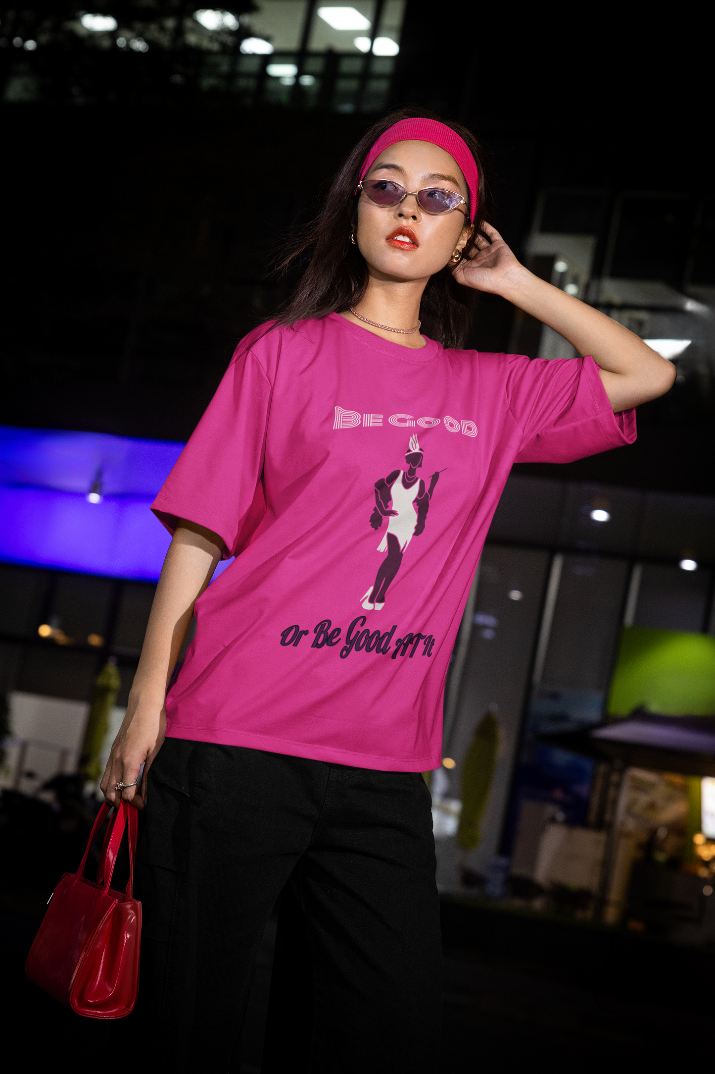 Be Good, Or Be Good At It Top, Sassy Quote T-Shirt, Funny Tee, Be, Unisex Jersey Short Sleeve Tee, Humorous Shirt