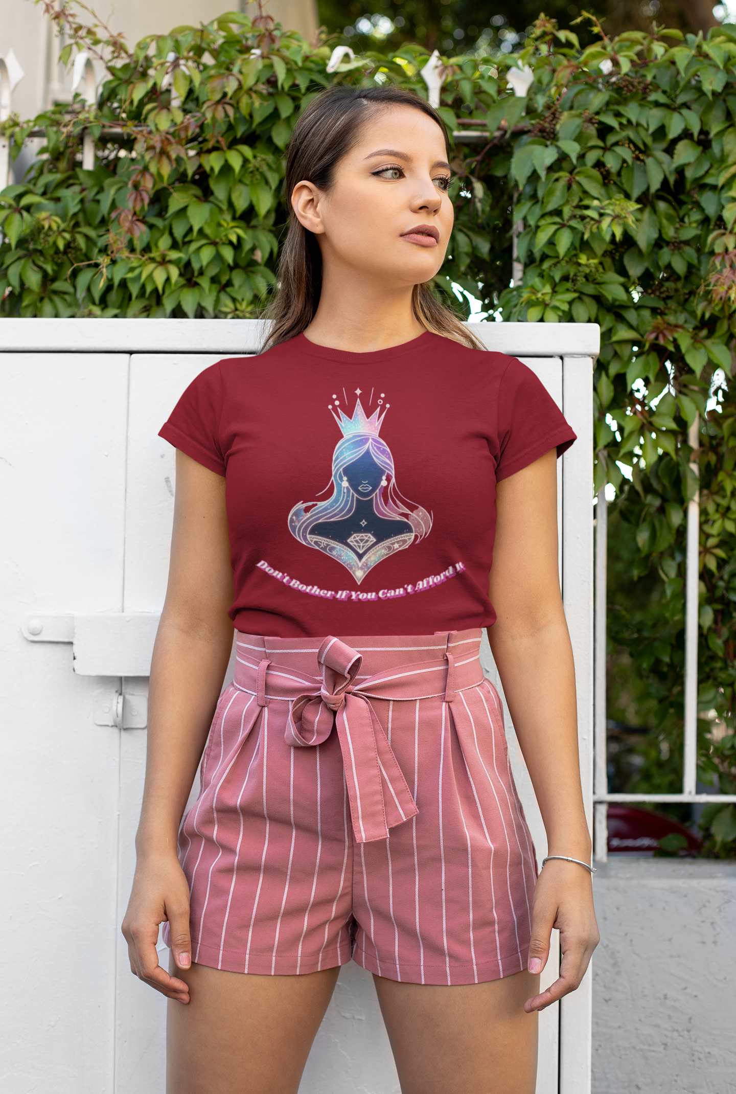 T-Shirt - 'Don't Bother If You Can Afford It'. Confident And Assertive T-Shirt. Know Your Worth Shirt.