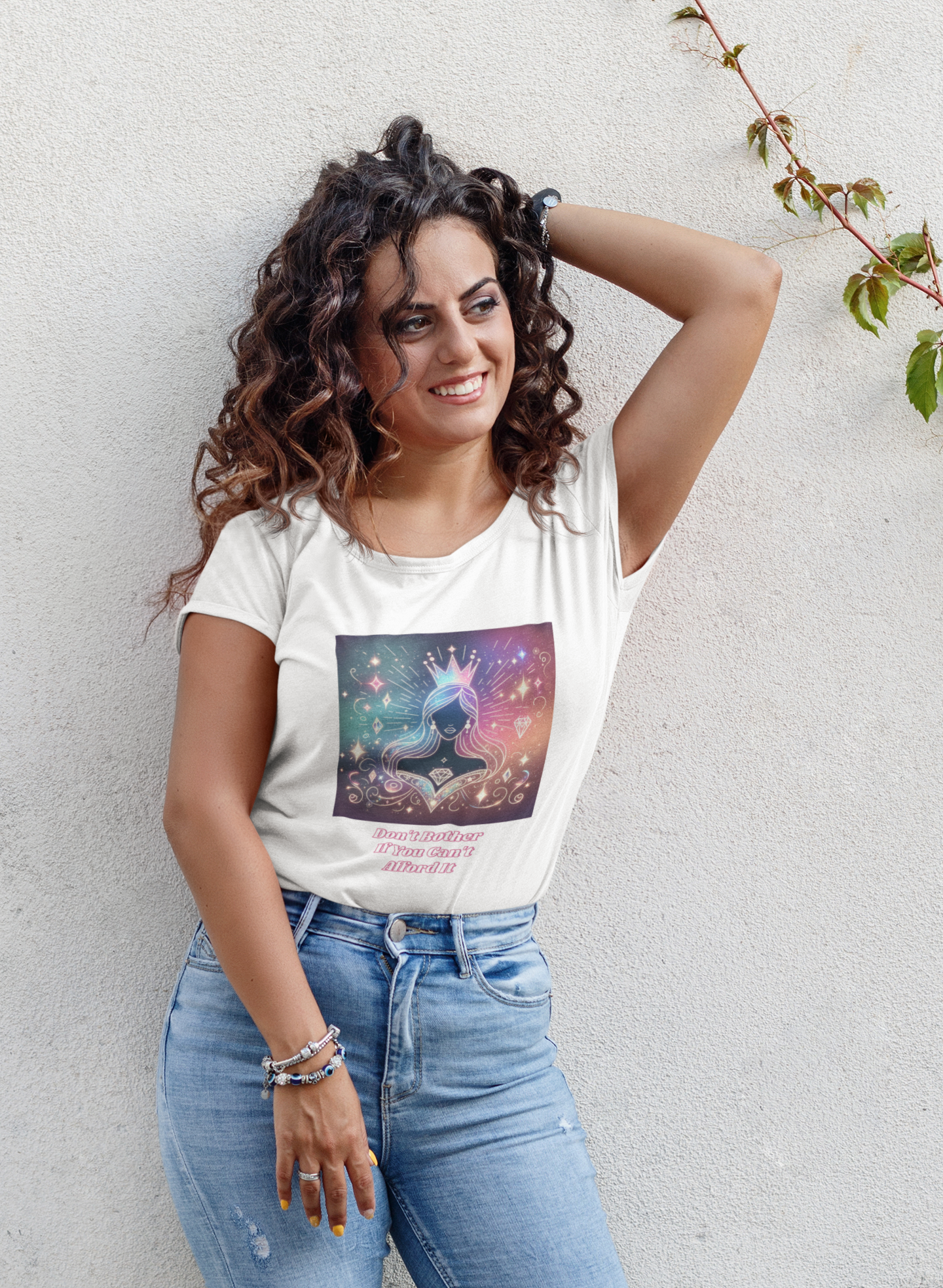 Whimsical Graphic Tee: Express Your Inner Princess, Short Sleeve, Fun Fashion, Gift for Her, Celebration Shirt