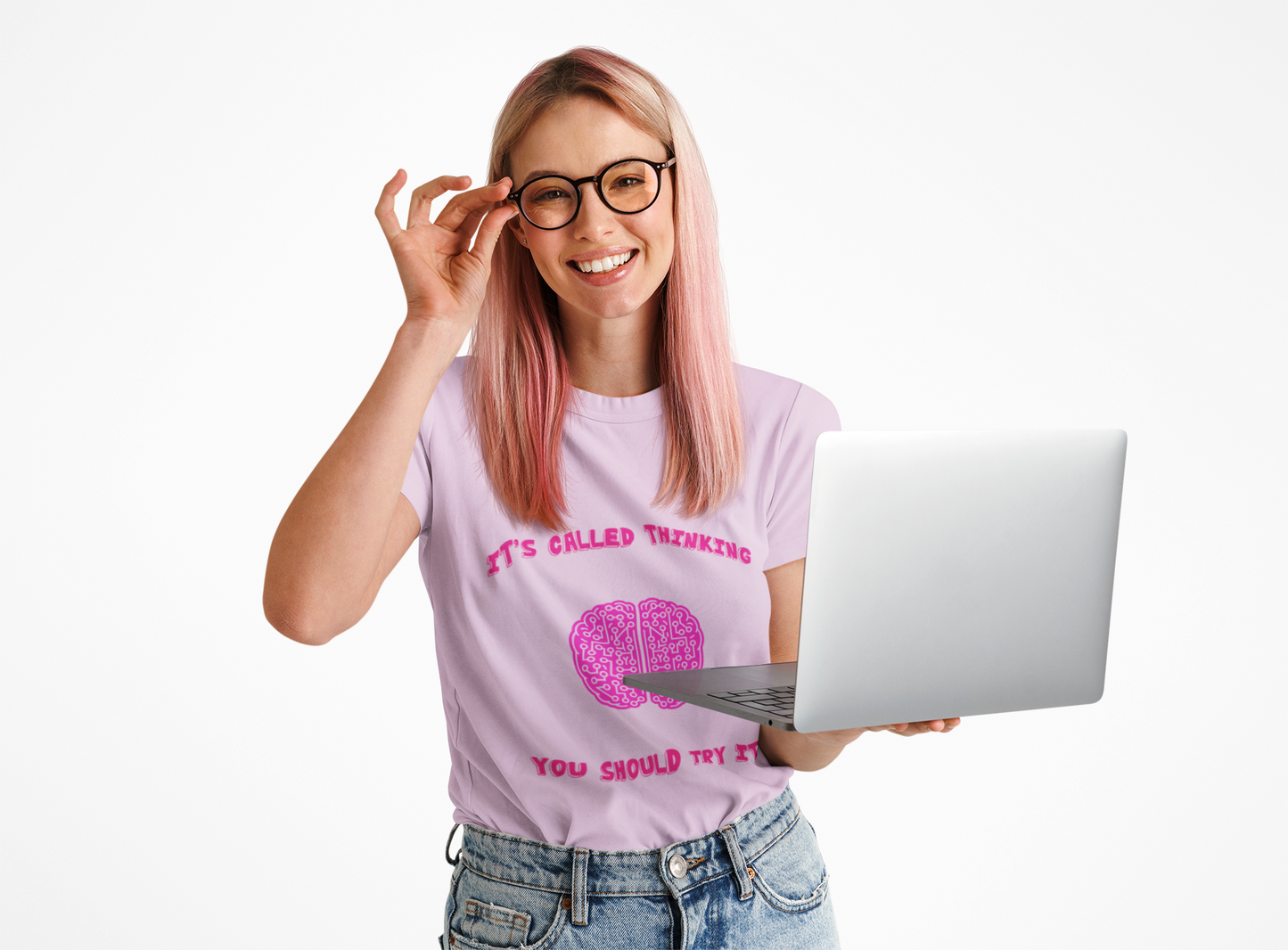 Its Called Thinking, You Should Try It Short Sleeve Tee, Thinking Is Hard, Unisex Tee - Sarcastic College Student Gift