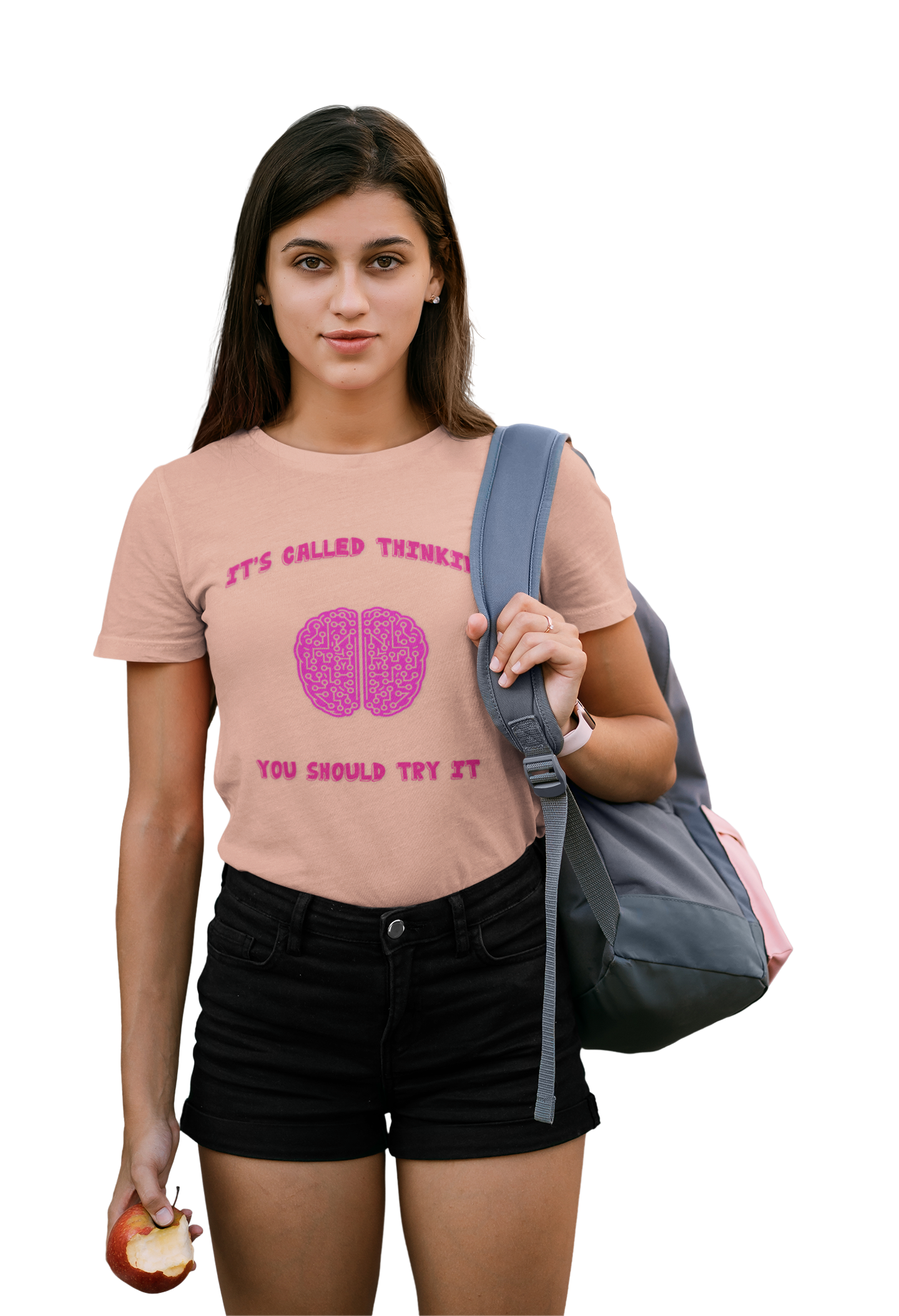 Its Called Thinking, You Should Try It Short Sleeve Tee, Thinking Is Hard, Unisex Tee - Sarcastic College Student Gift