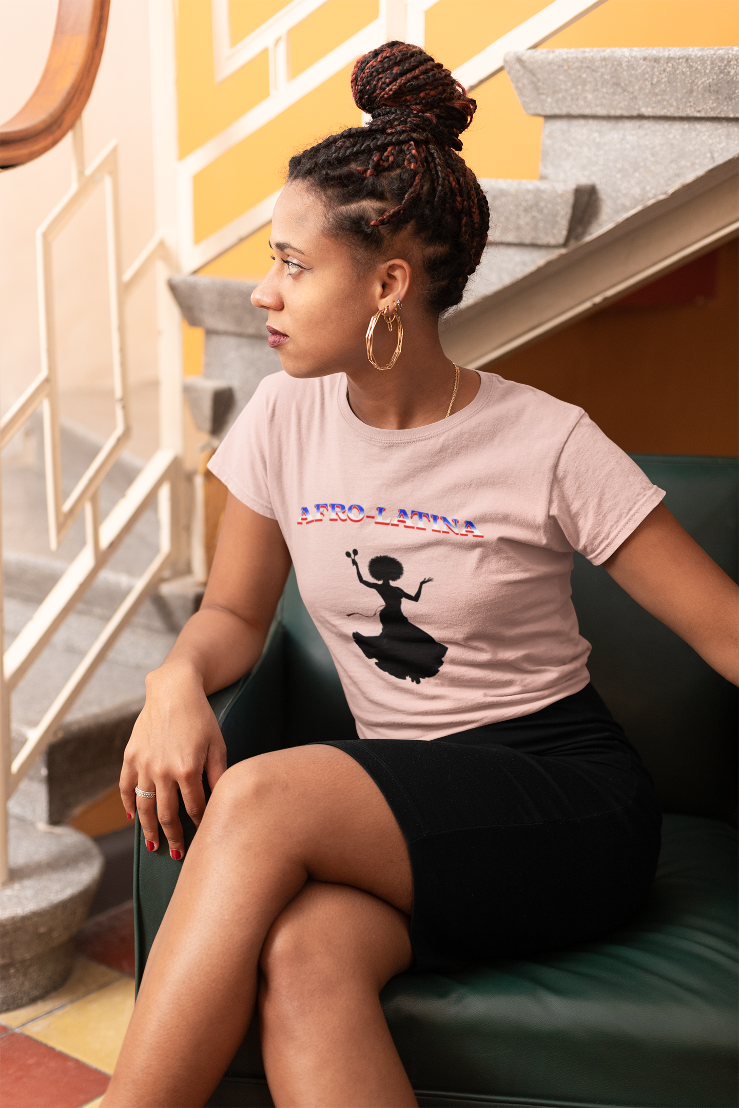 Afro-Latina Pride Tee, Cultural Identity Shirt, Women's Empowerment Top, Diversity Apparel, Afro-Latina Celebration T-Shirt, Gift for Her