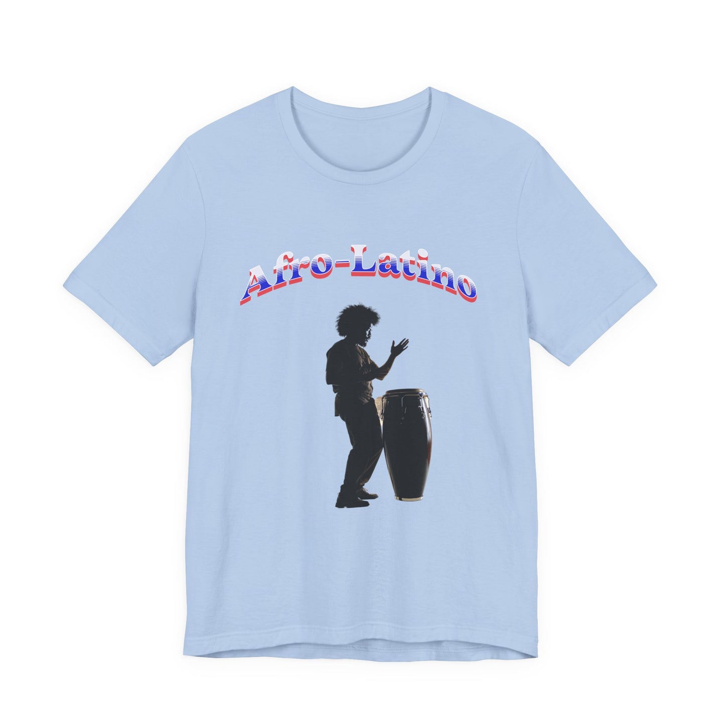 Afro-Latino Music Tee, Unisex Jersey Short Sleeve Shirt, Festival Wear, Party Apparel, Gift for Music Lovers