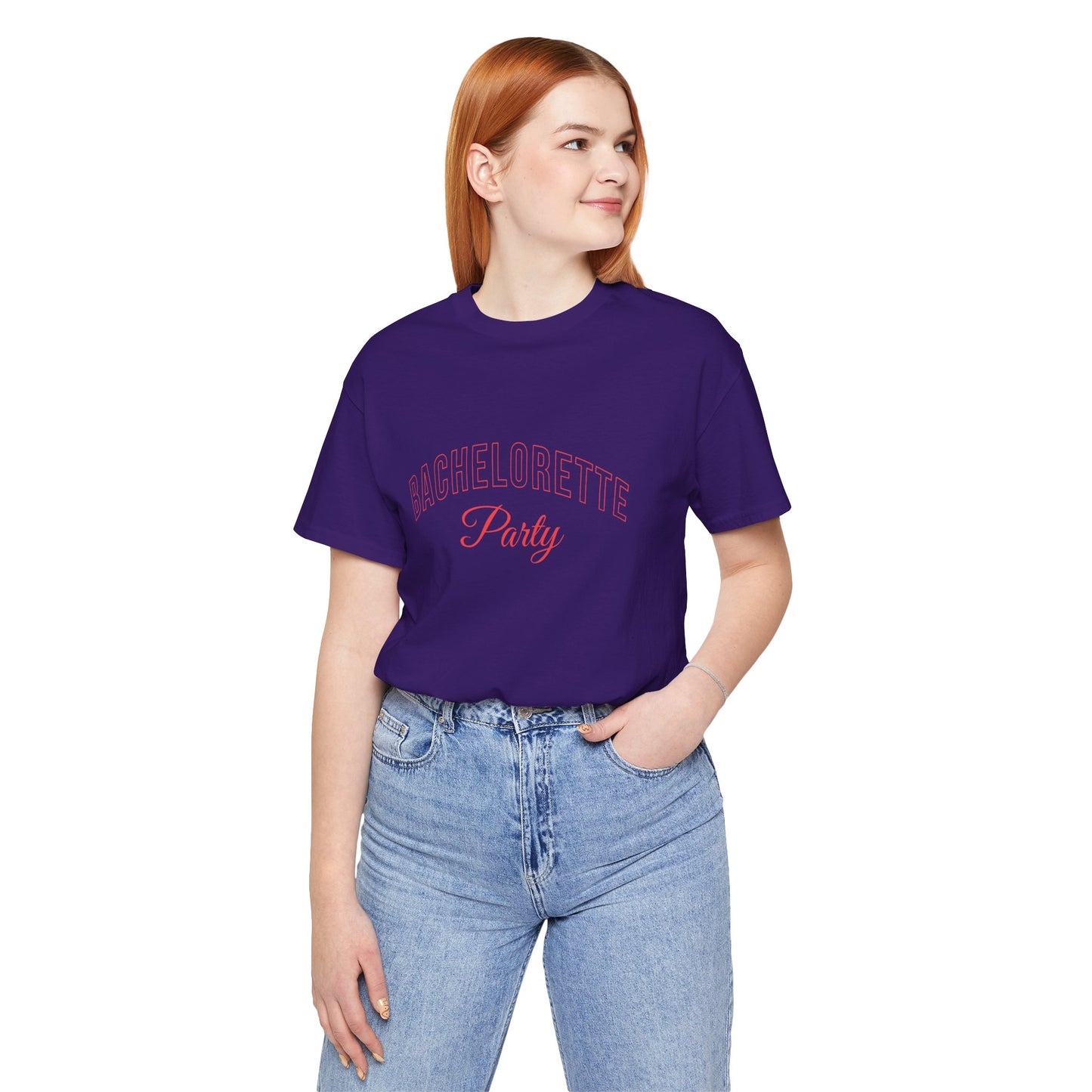 Bachelorette Party Tee - Unisex Jersey Short Sleeve, Bridal Shower Gift, Party Attire, Summer Casual Wear, Fun Celebration Top
