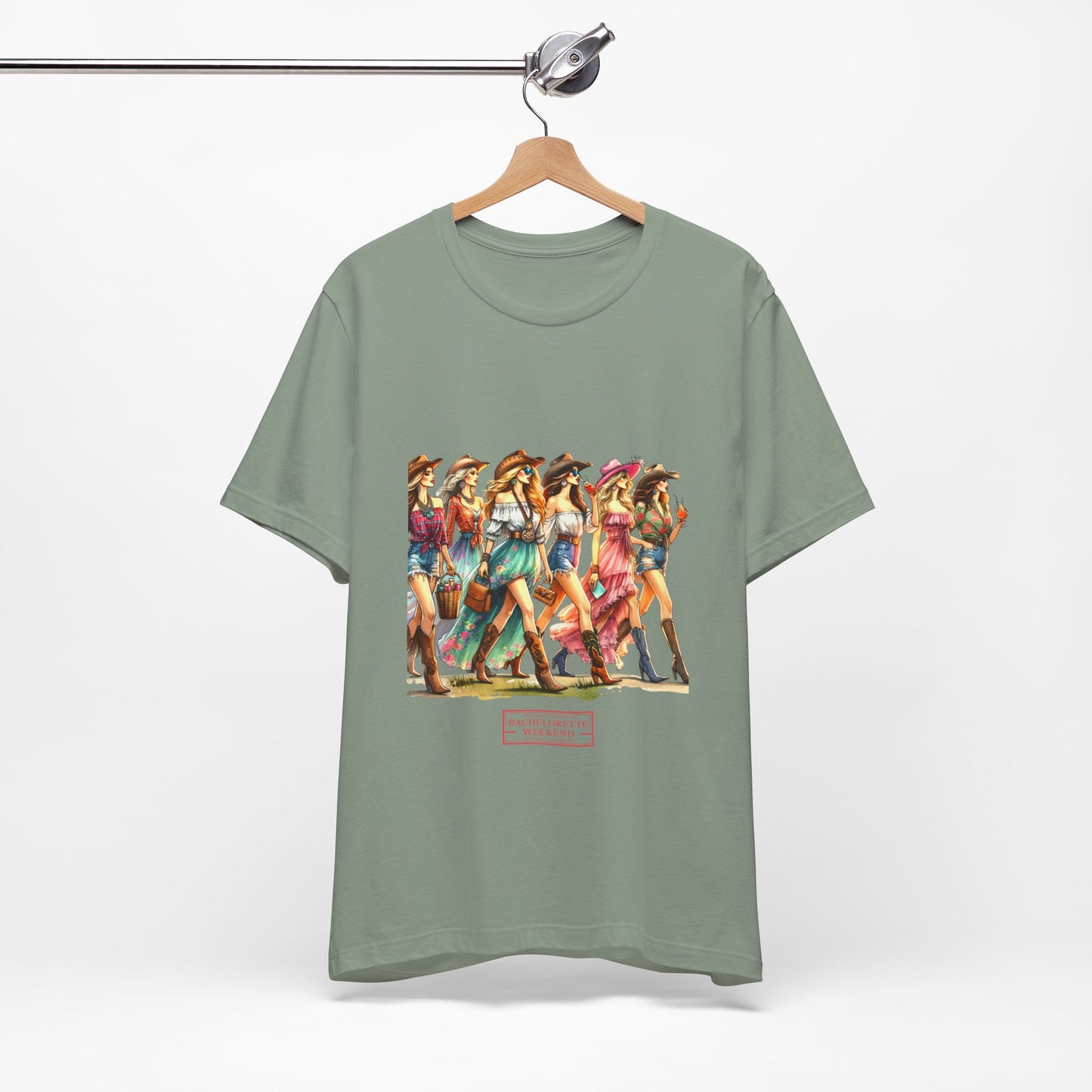 Cowgirl Bridal Party Tee, Perfect for Bachelorette Bash, Country Bride Tribe Top, Bridesmaid Gift, Wedding Celebration Shirt