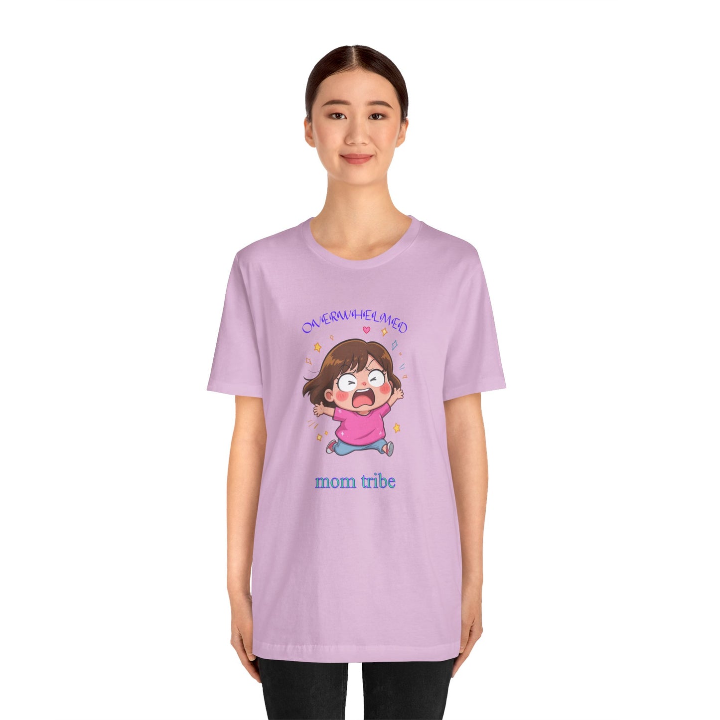 Mom Tribe Unisex Jersey Tee | Funny Mom Shirt, Family Apparel, Gift for Mothers, Cute Graphic Tee, Everyday Wear