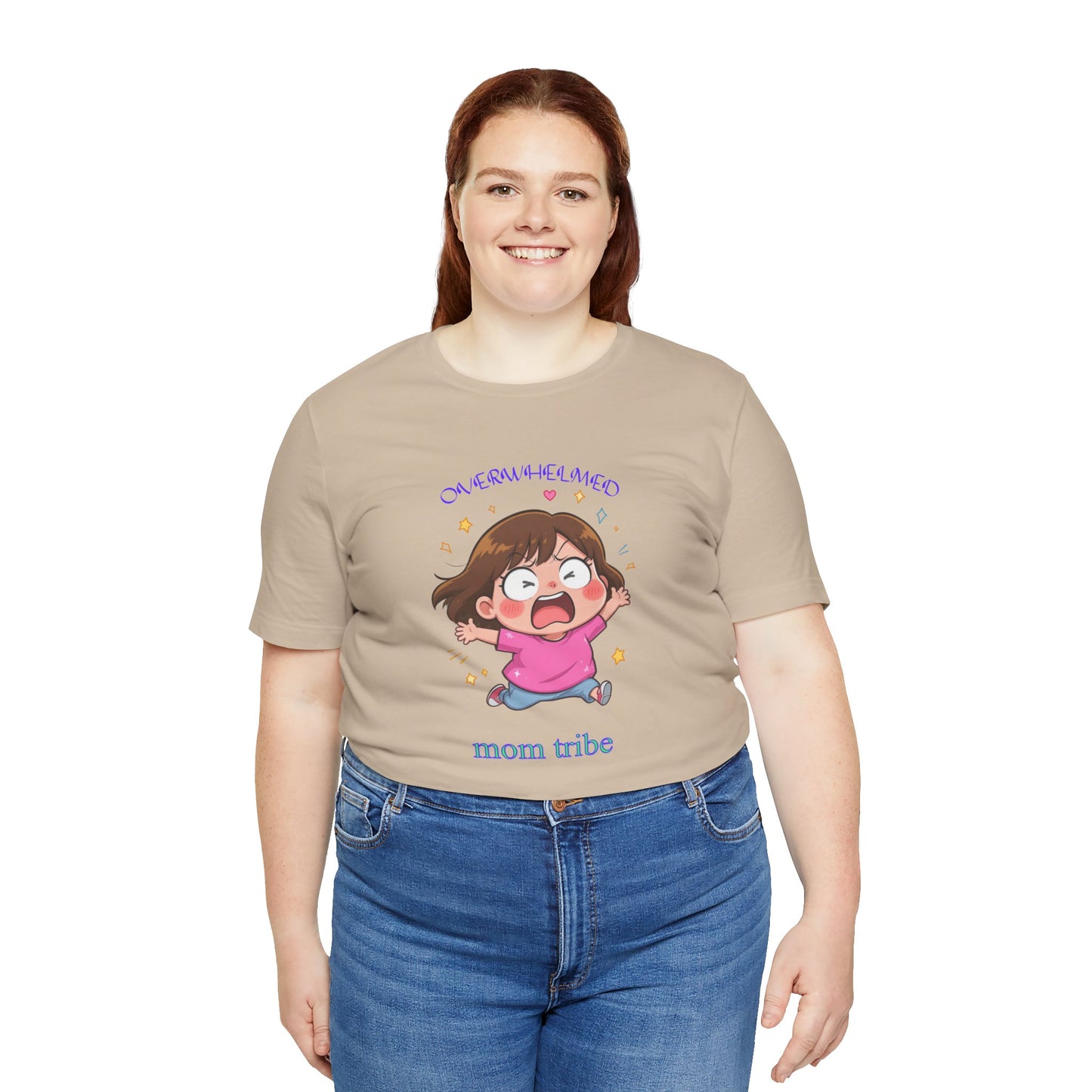 Mom Tribe Unisex Jersey Tee | Funny Mom Shirt, Family Apparel, Gift for Mothers, Cute Graphic Tee, Everyday Wear
