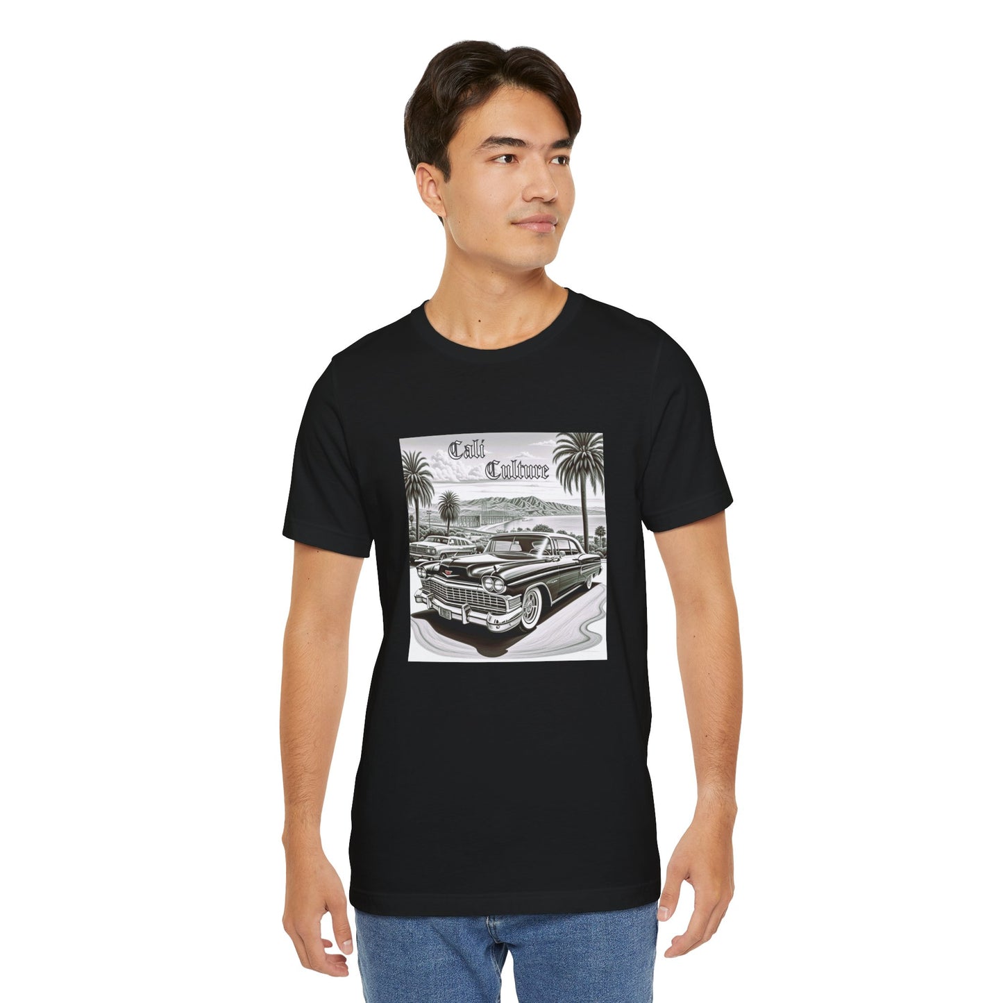 California Lowrider Love Tee Shirt - Chicano Style, West Coast Vibes, Urban Culture Graphic Top, Car Enthusiast Gift, Hip Hop Apparel