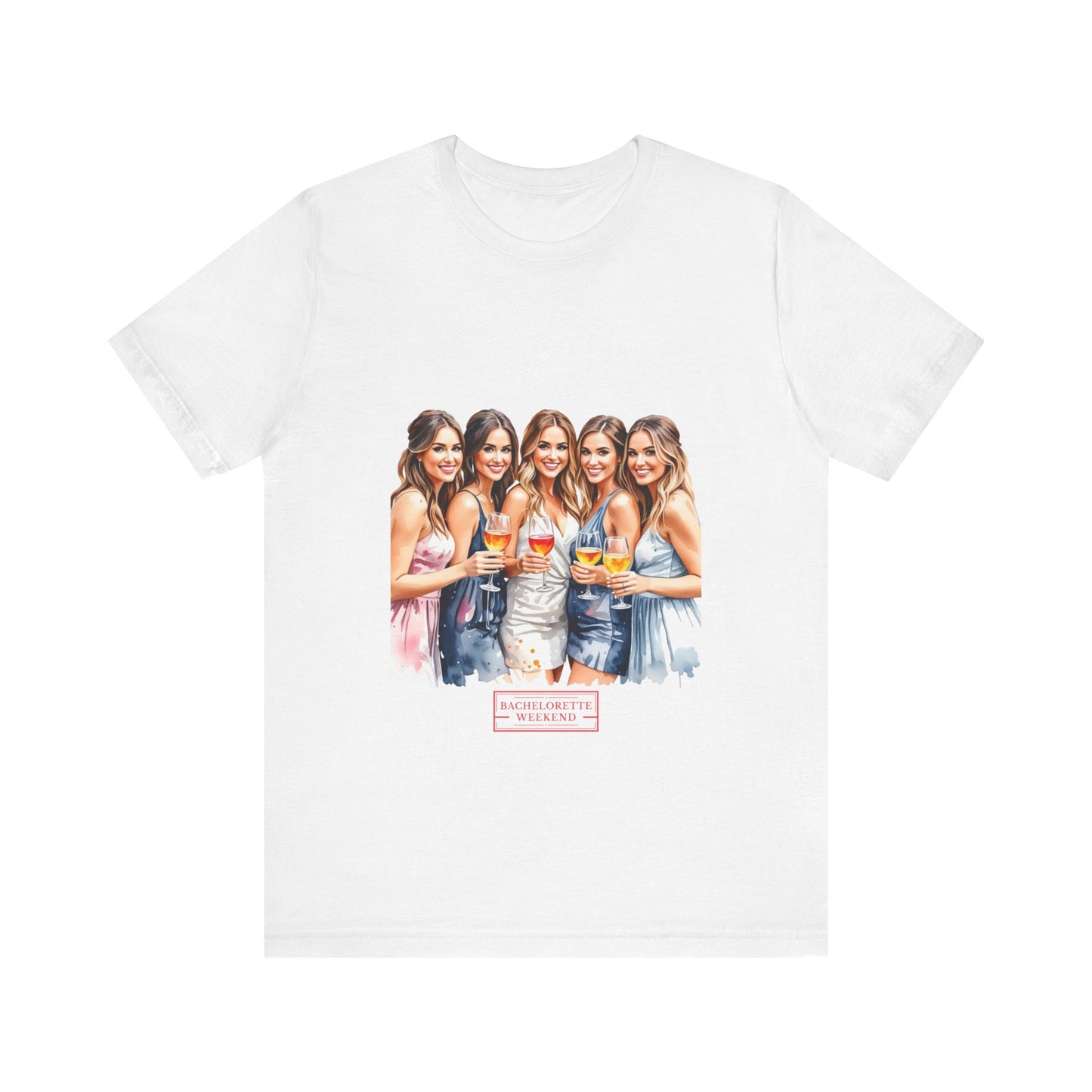 Bride's Babes Short Sleeve Tee | Perfect for Bridal Party, Bachelorette Celebration, Gifts for Bride Tribe, Summer Events