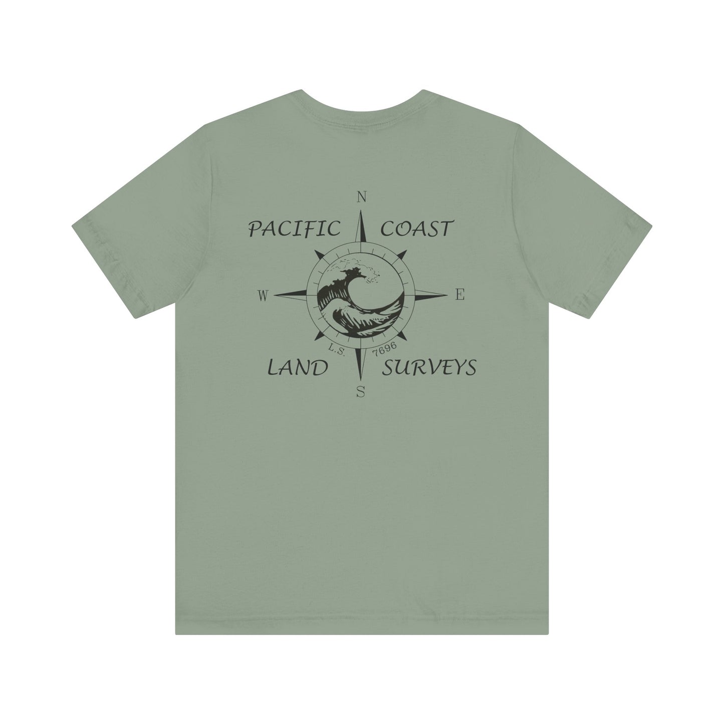 Pacific Coast Land Surveys Graphic Tee